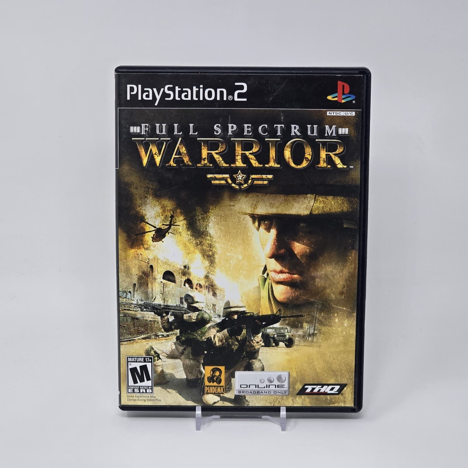Full Spectrum Warrior (PlayStation 2 PS2) CIB COMPLETE & TESTED