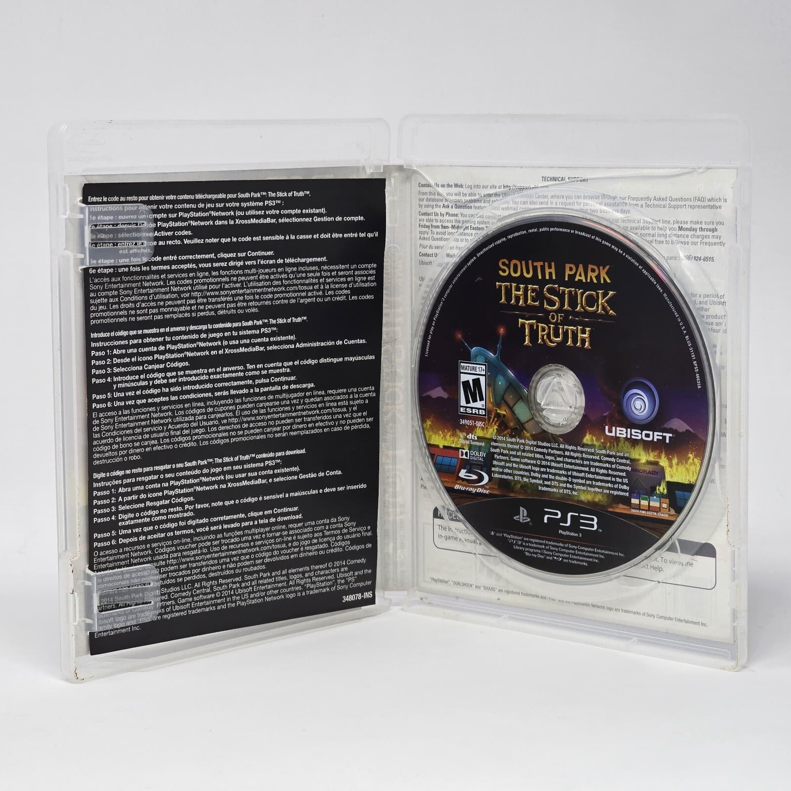 South Park: The Stick of Truth (PlayStation 3 PS3) Black Label CIB & TESTED - Thumbnail 2
