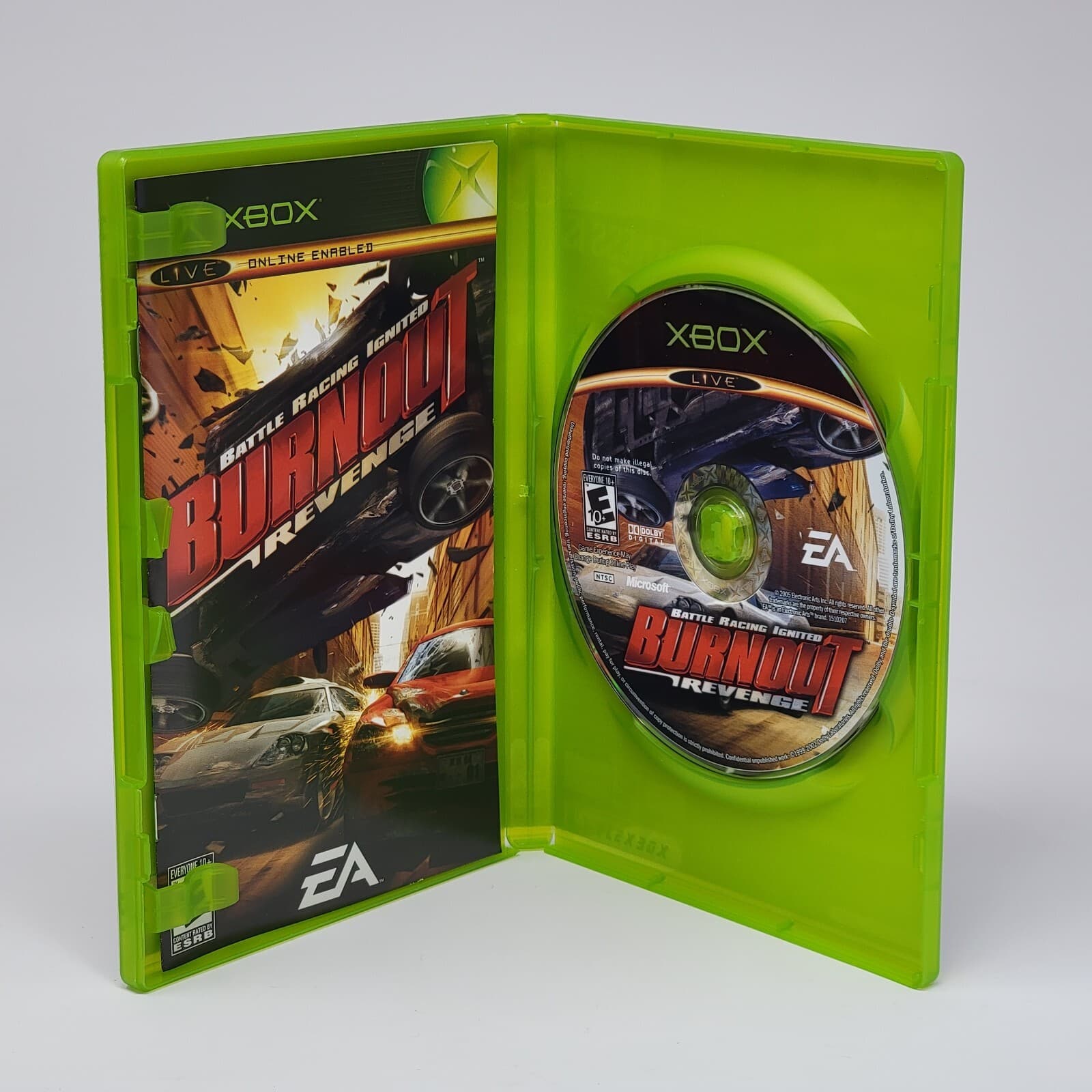 Burnout Revenge (Original Xbox) Black Label CIB COMPLETE & TESTED - Thumbnail 2