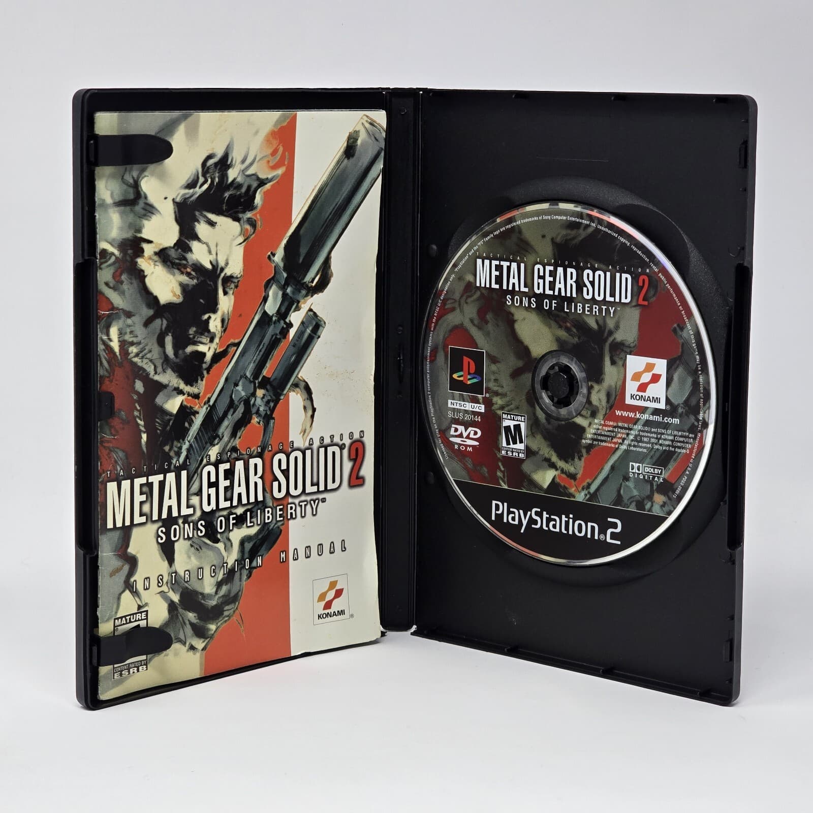 Metal Gear Solid 2: Sons of Liberty (PlayStation 2 PS2) CIB COMPLETE & TESTED - Thumbnail 2
