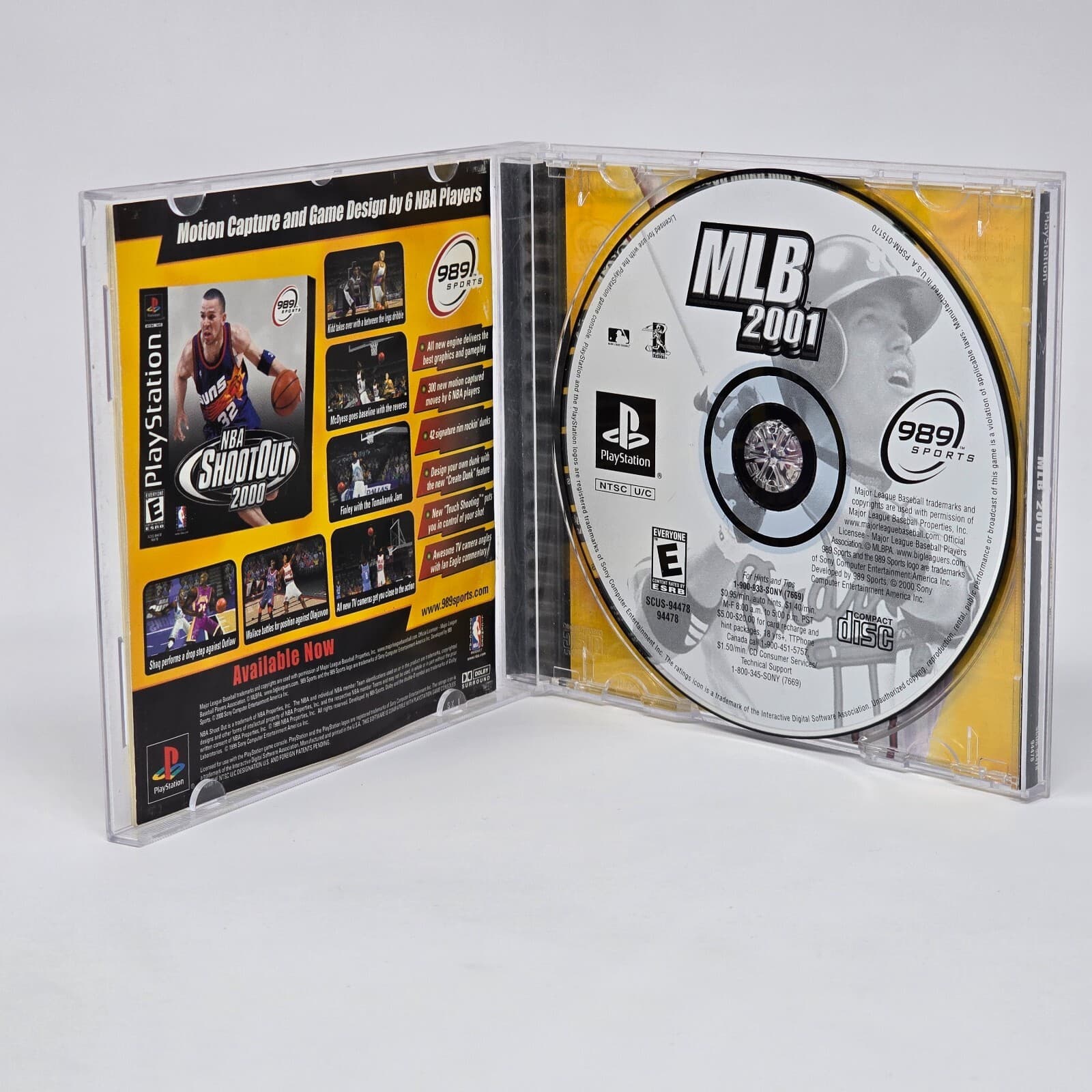 MLB 2001 (PlayStation 1 PS1) CIB COMPLETE & TESTED - Thumbnail 2