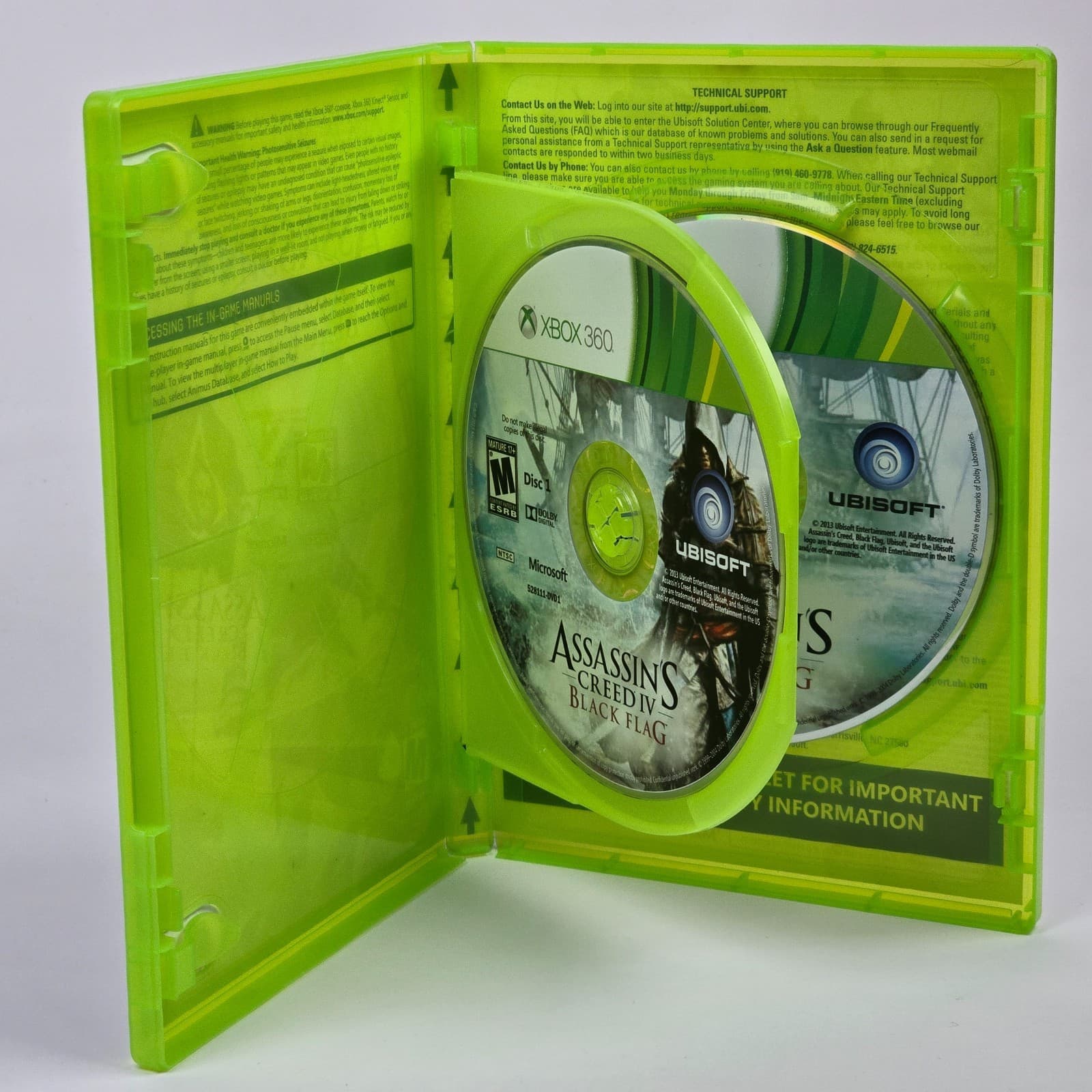 Assassin's Creed IV 4: Black Flag (Xbox 360) CIB COMPLETE - Thumbnail 2