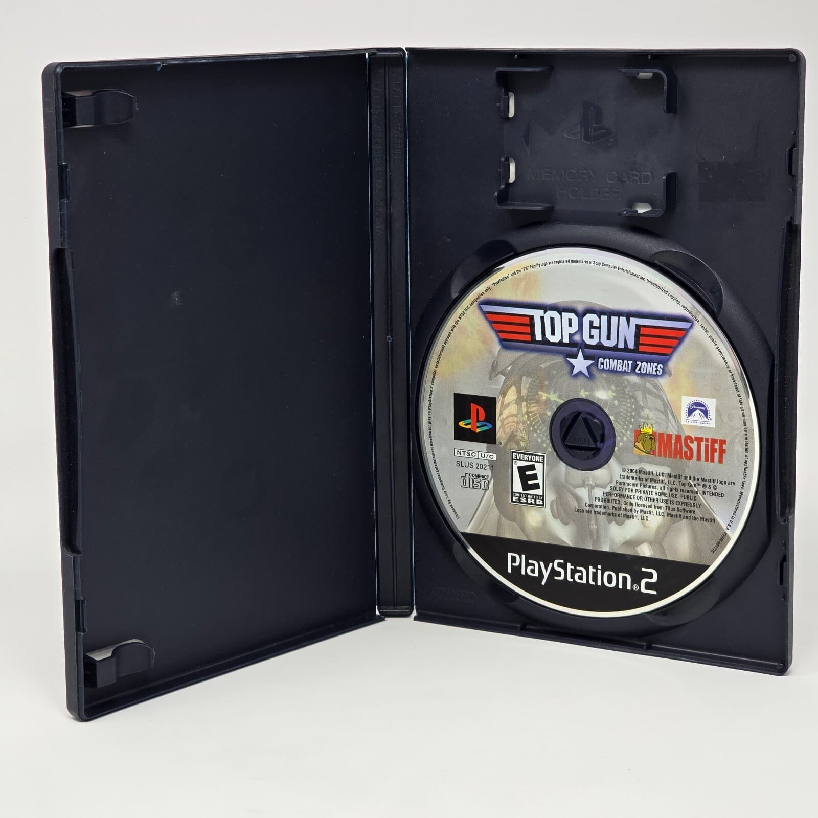 Top Gun: Combat Zones (PlayStation 2 PS2) Case & Disc TESTED - Thumbnail 2