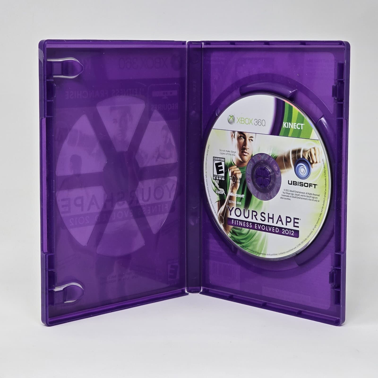 Your Shape: Fitness Evolved 2012 (Xbox 360) Case & Disc TESTED - Thumbnail 2