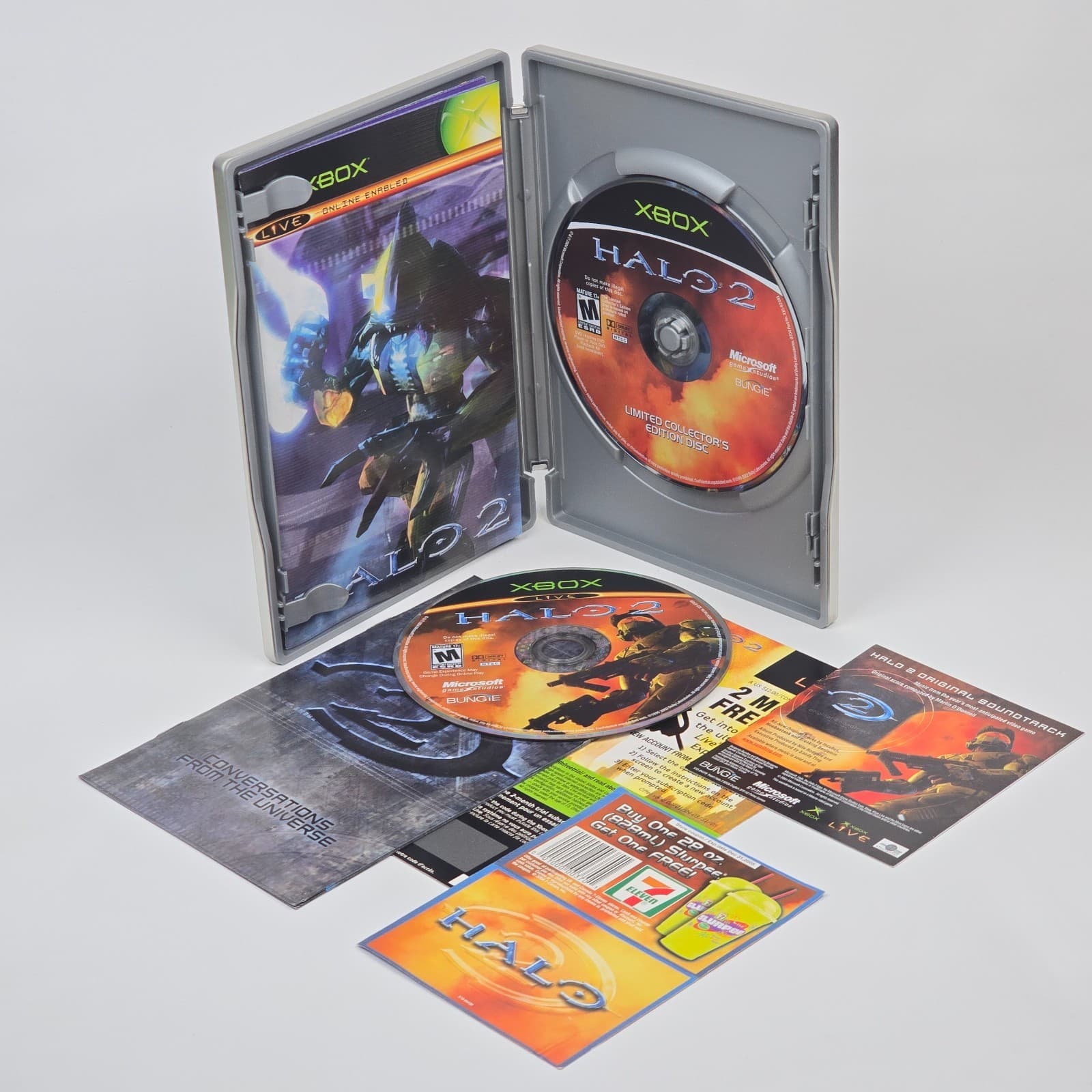 Halo 2: Limited Collector's Edition (Original Xbox) CIB w/ Extras (No Sleeve) - Thumbnail 2
