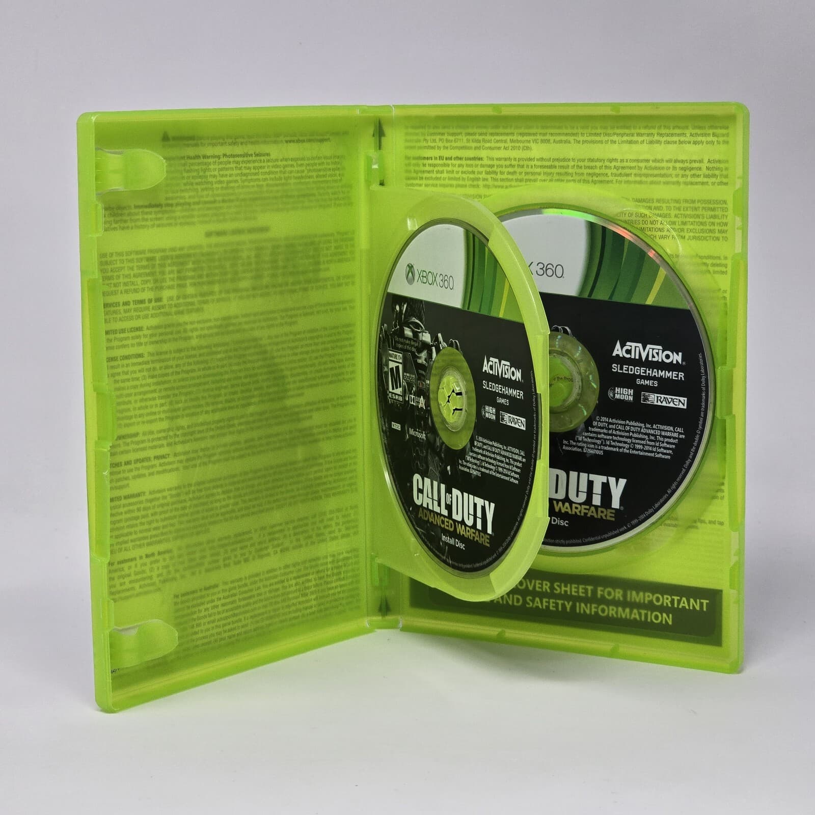 Call of Duty: Advanced Warfare (Xbox 360) Case & Discs TESTED - Thumbnail 2
