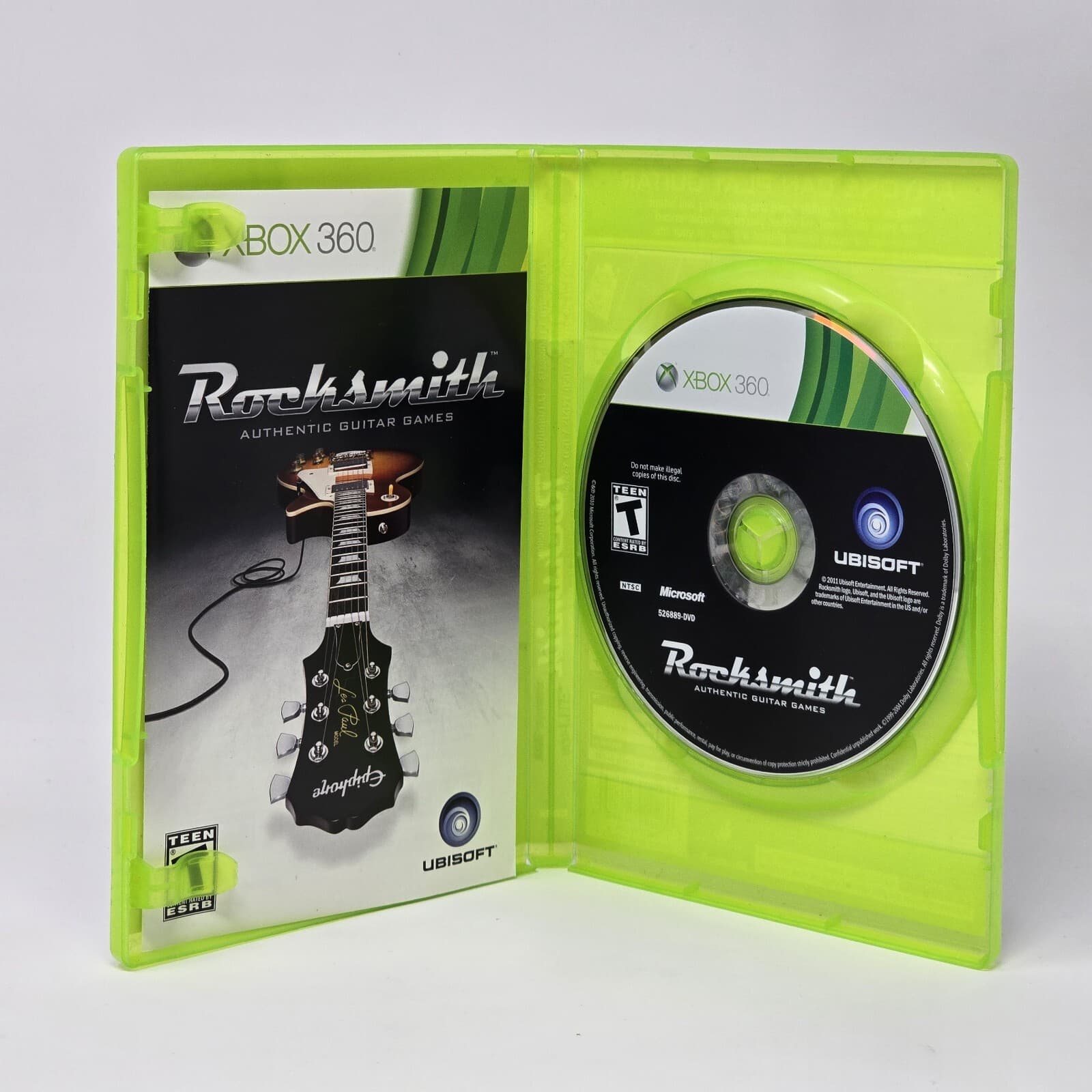 Rocksmith: Authentic Guitar Games (Xbox 360) CIB COMPLETE & TESTED - Thumbnail 2