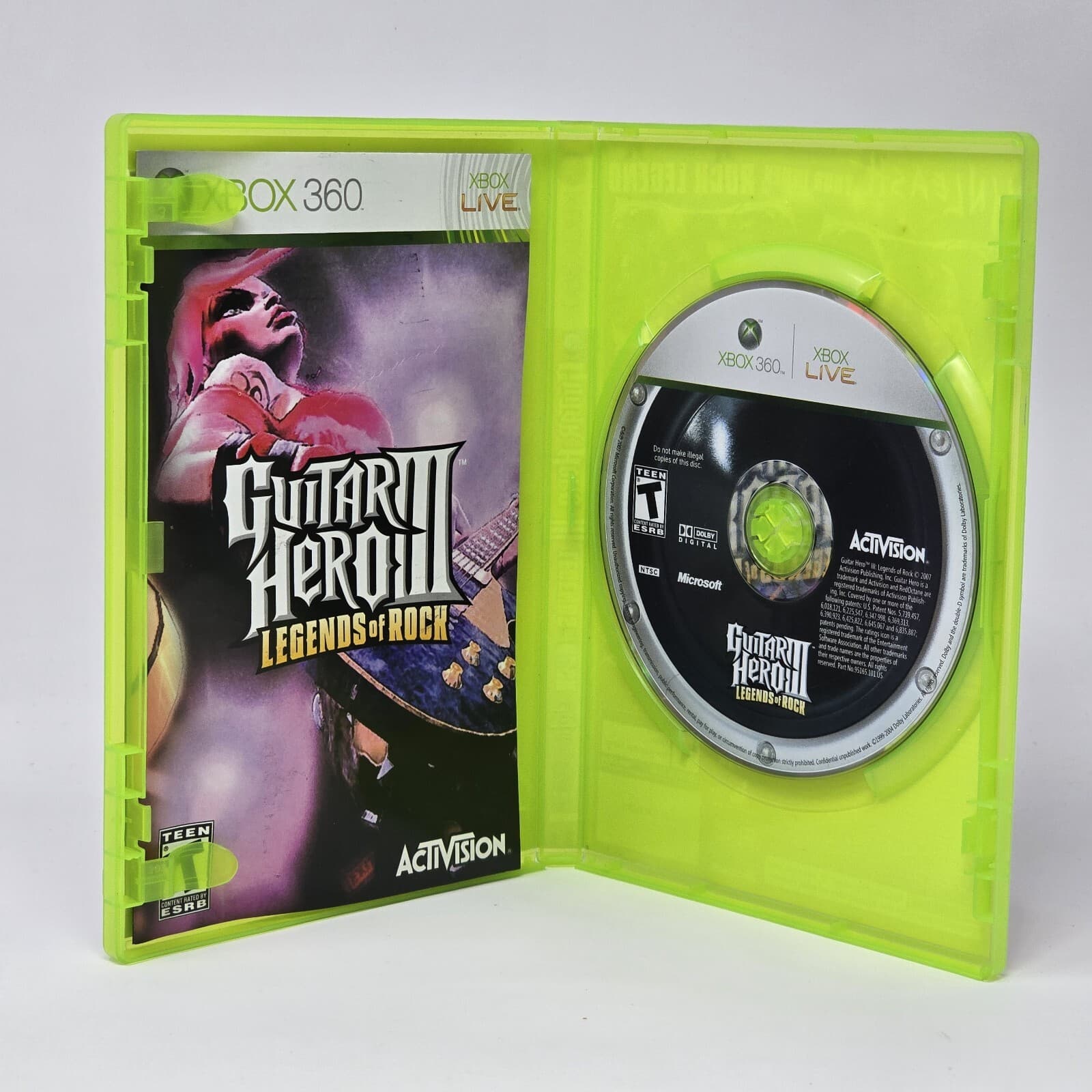 Guitar Hero III 3: Legends Of Rock (Xbox 360) CIB COMPLETE & TESTED - Thumbnail 2