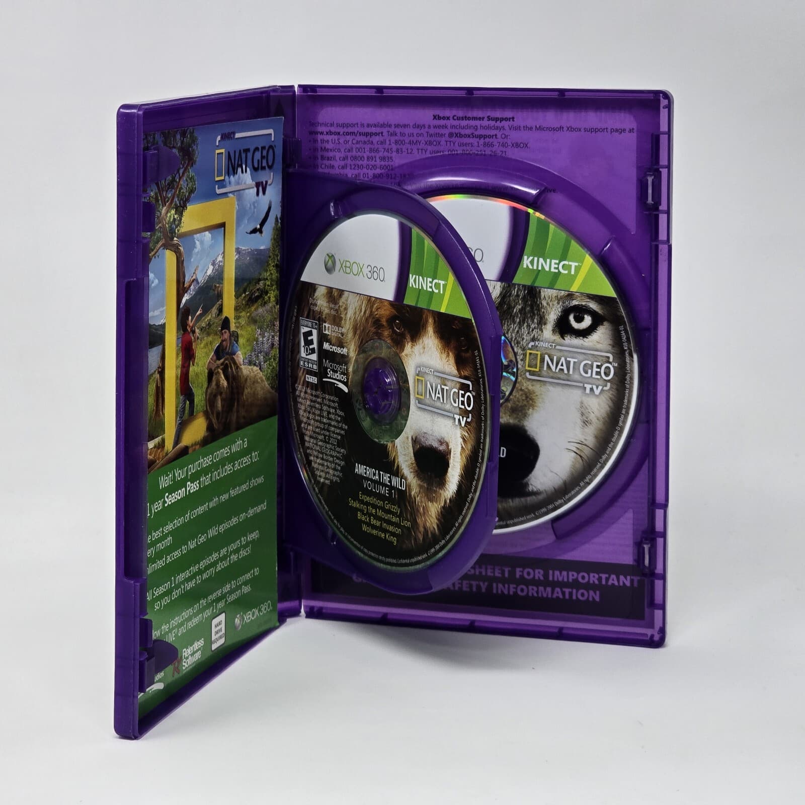 Nat Geo National Geographic: America The Wild (Xbox 360) CIB COMPLETE & TESTED - Thumbnail 2