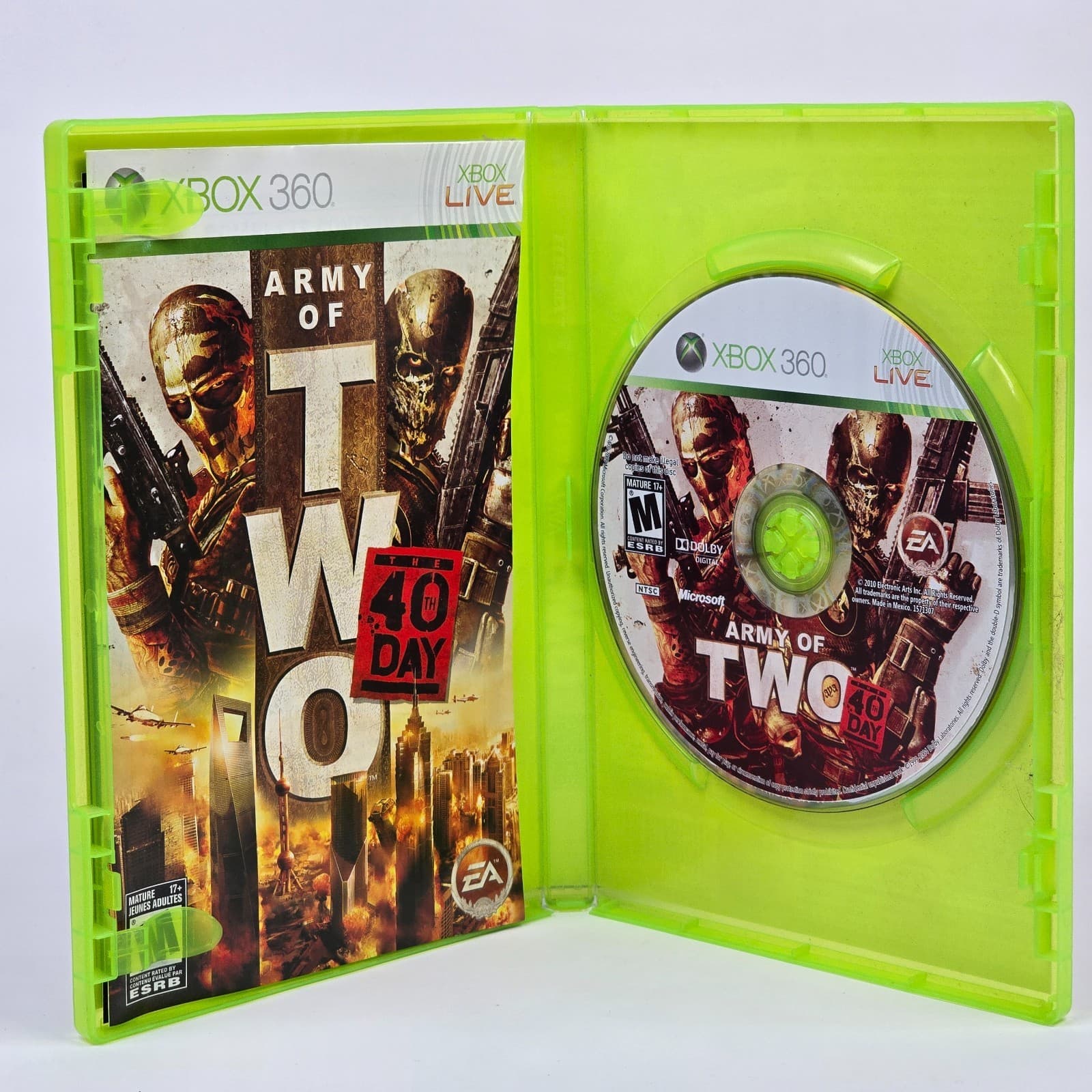 Army of Two: The 40th Day (Xbox 360) CIB COMPLETE & TESTED - Thumbnail 2