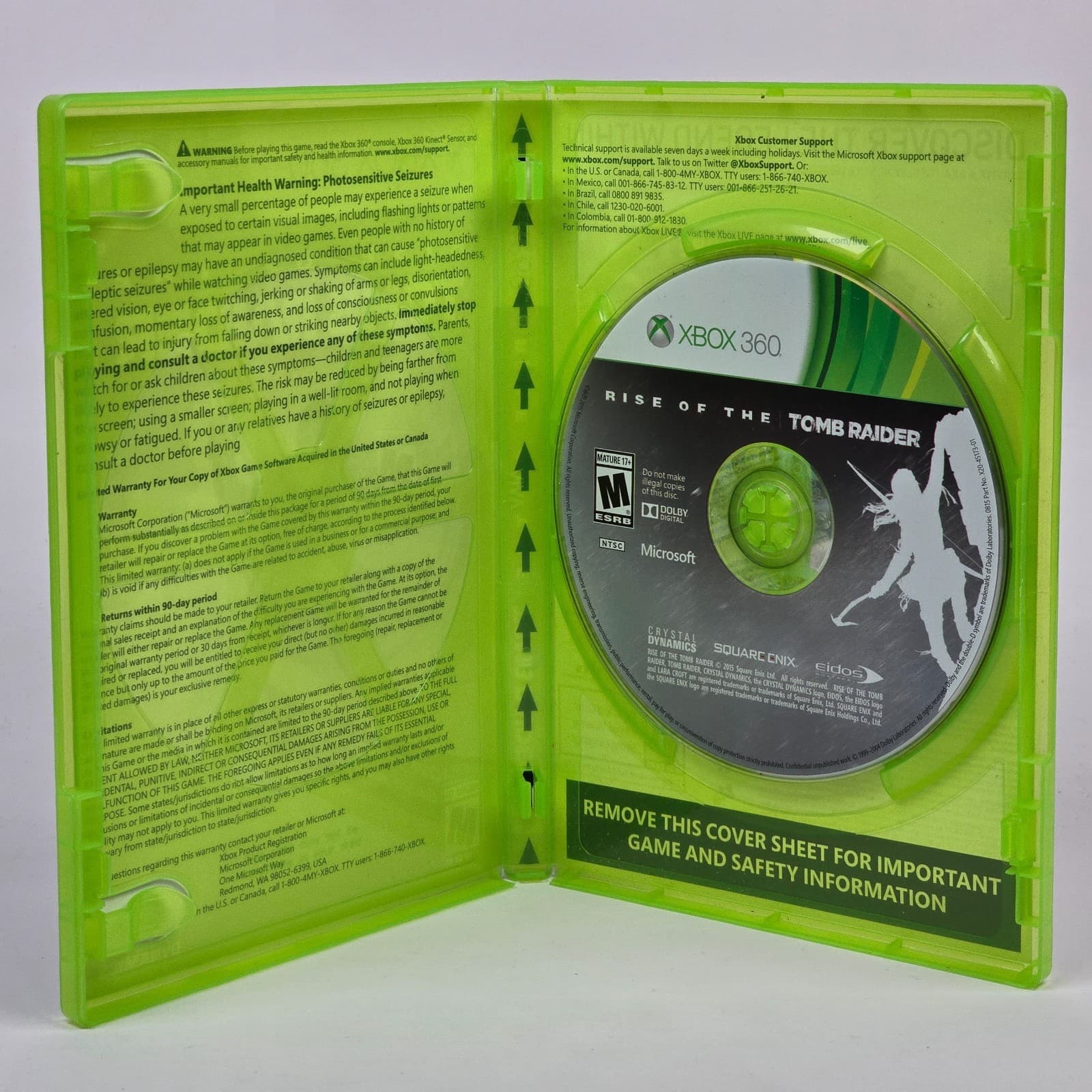 Rise of the Tomb Raider (Xbox 360) CIB COMPLETE & TESTED - Thumbnail 2