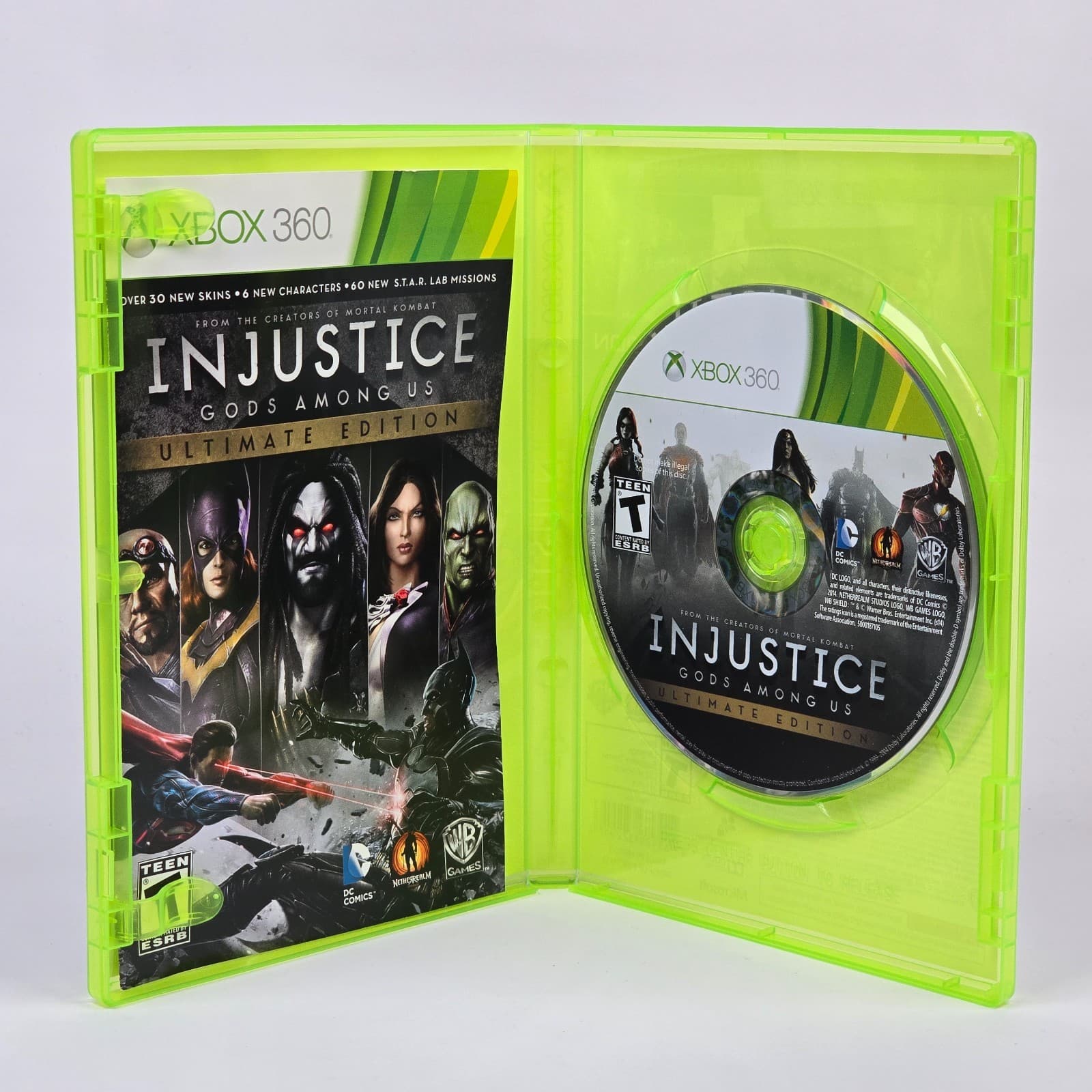 Injustice: Gods Among Us - Ultimate Edition (Xbox 360) CIB COMPLETE & TESTED - Thumbnail 2