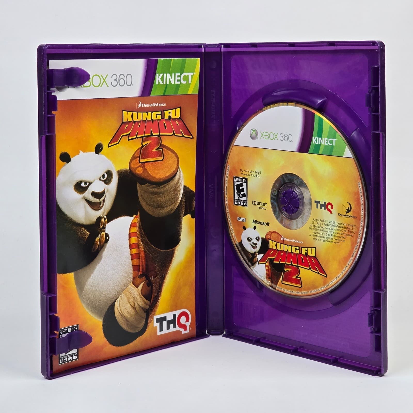 Kung Fu Panda 2 (Xbox 360) CIB COMPLETE & TESTED - Thumbnail 2