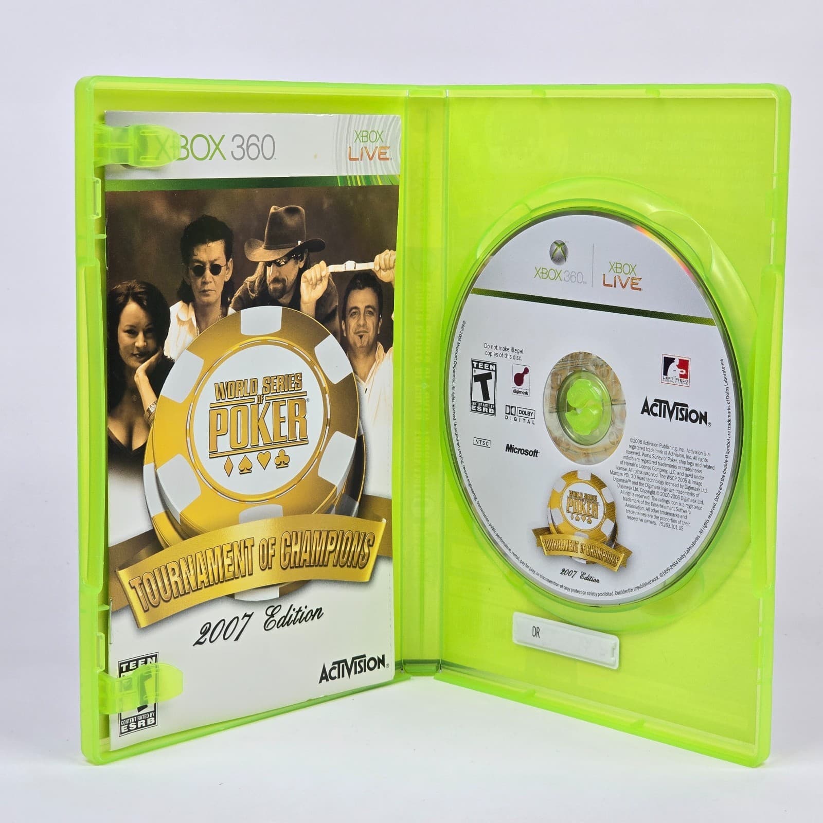 World Series of Poker: Tournament of Champions 2007 (Xbox 360) CIB & TESTED - Thumbnail 2