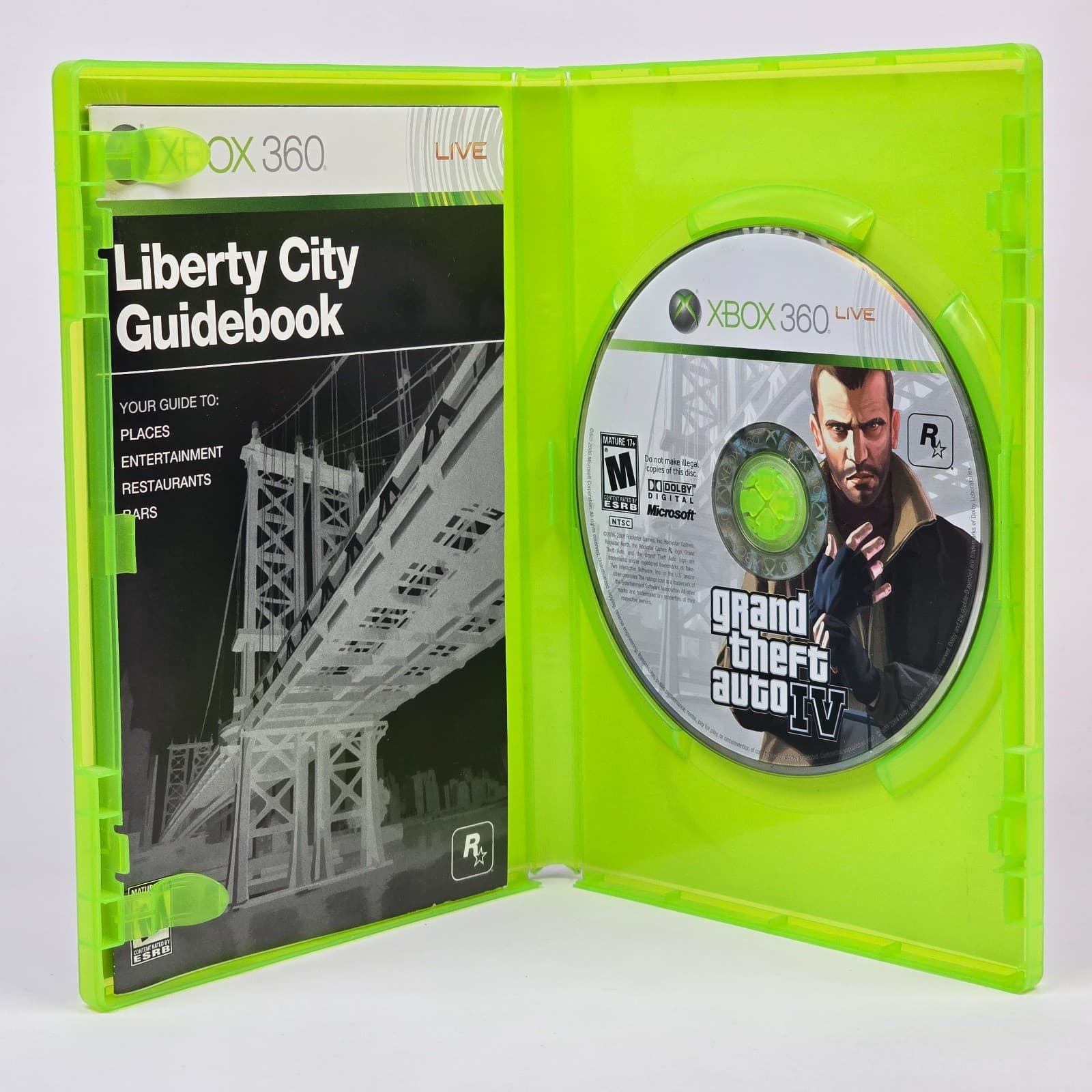 Grand Theft Auto IV GTA 4 (Xbox 360) CIB COMPLETE & TESTED - Thumbnail 2
