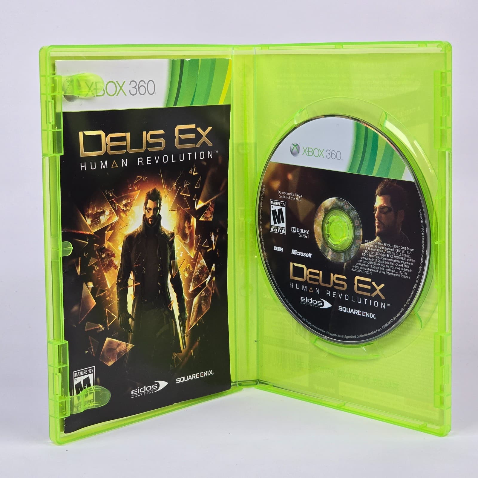 Deus Ex: Human Revolution (Xbox 360) CIB COMPLETE & TESTED - Thumbnail 2