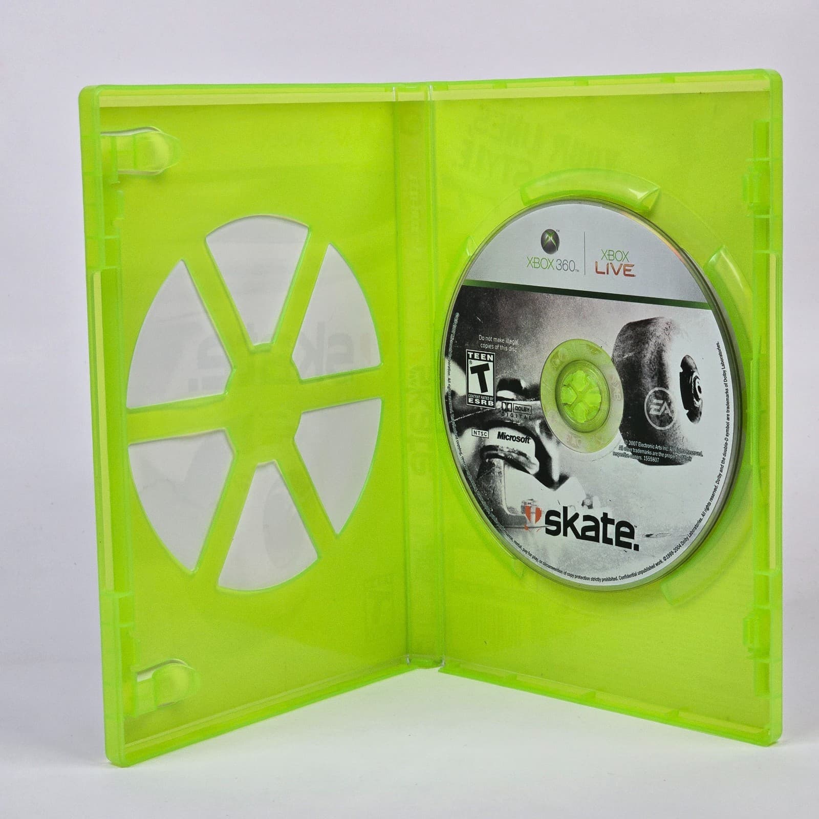 Skate (Xbox 360) Case & Disc TESTED - Thumbnail 2