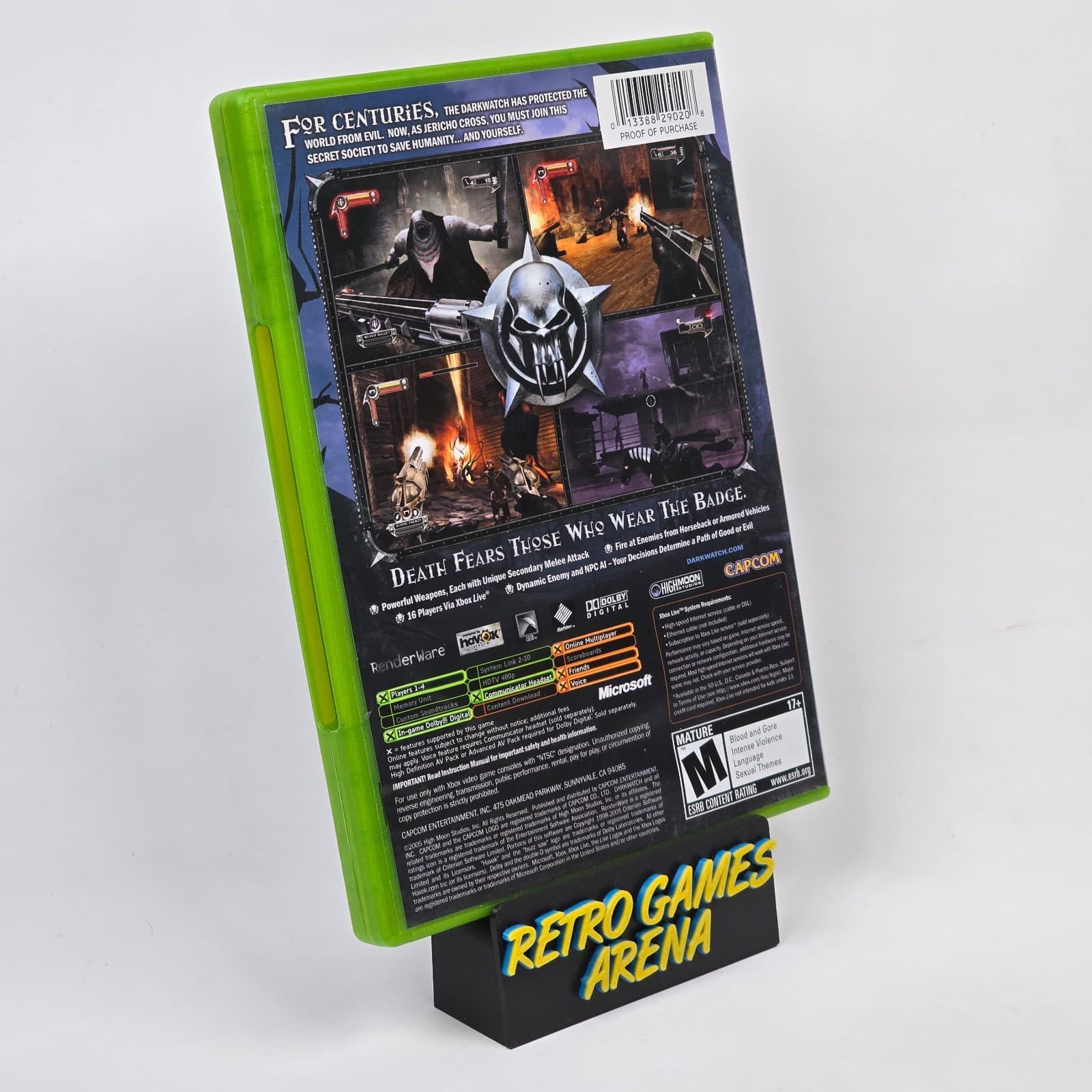 💿REFURBISHED Darkwatch Dark Watch (Original Xbox) CIB COMPLETE💿 - Thumbnail 4