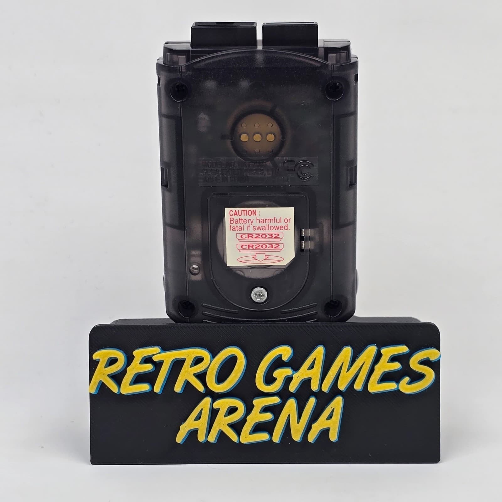 Sega Dreamcast OEM Smoke Black VMU Memory Unit HKT-7000 TESTED w/ NEW BATTERIES - Thumbnail 2