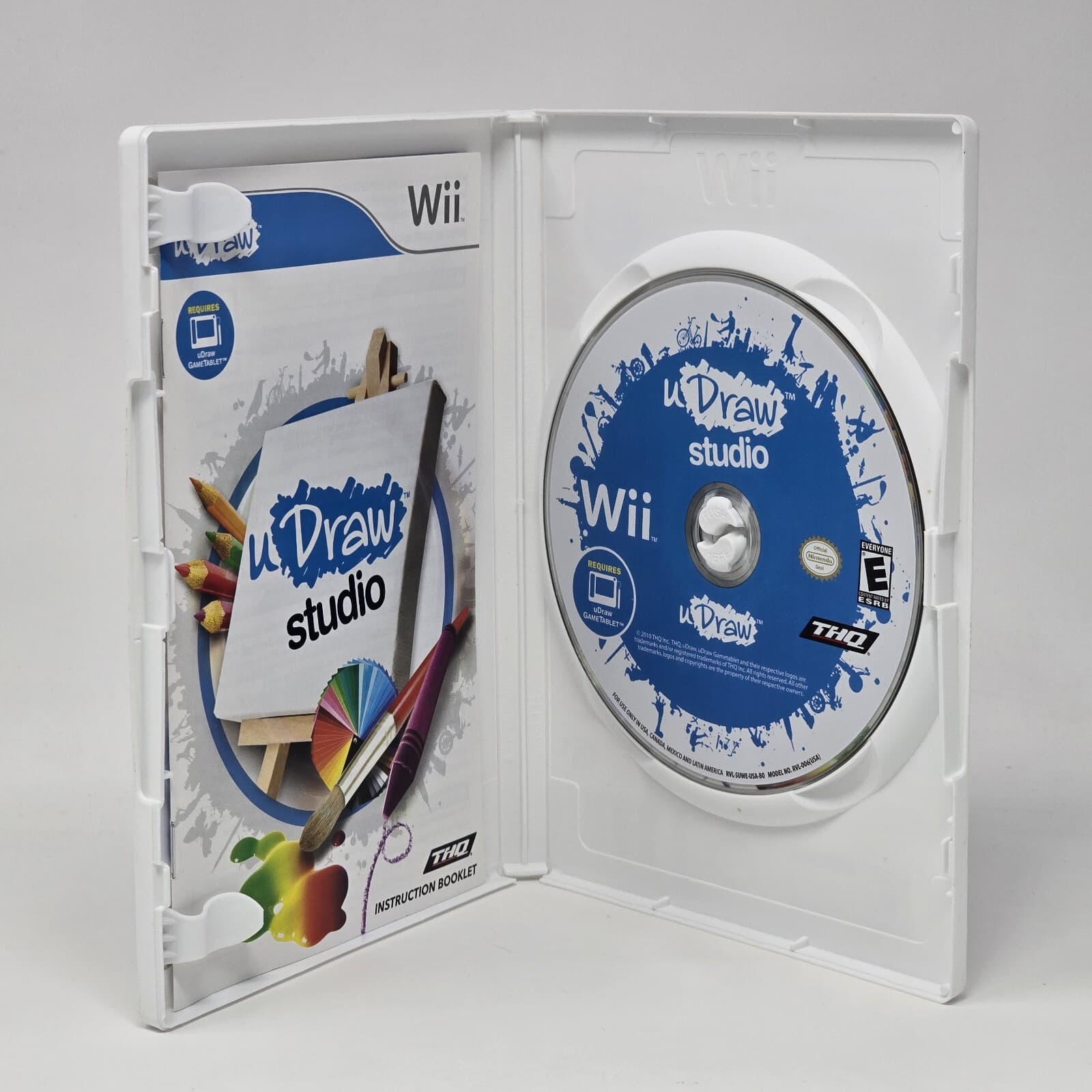 U Draw Studio (Nintendo Wii) CIB COMPLETE & TESTED - Thumbnail 2