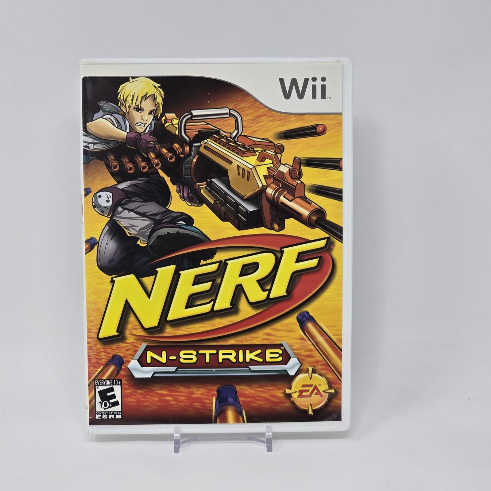 Nerf N-Strike (Nintendo Wii) CIB COMPLETE & TESTED