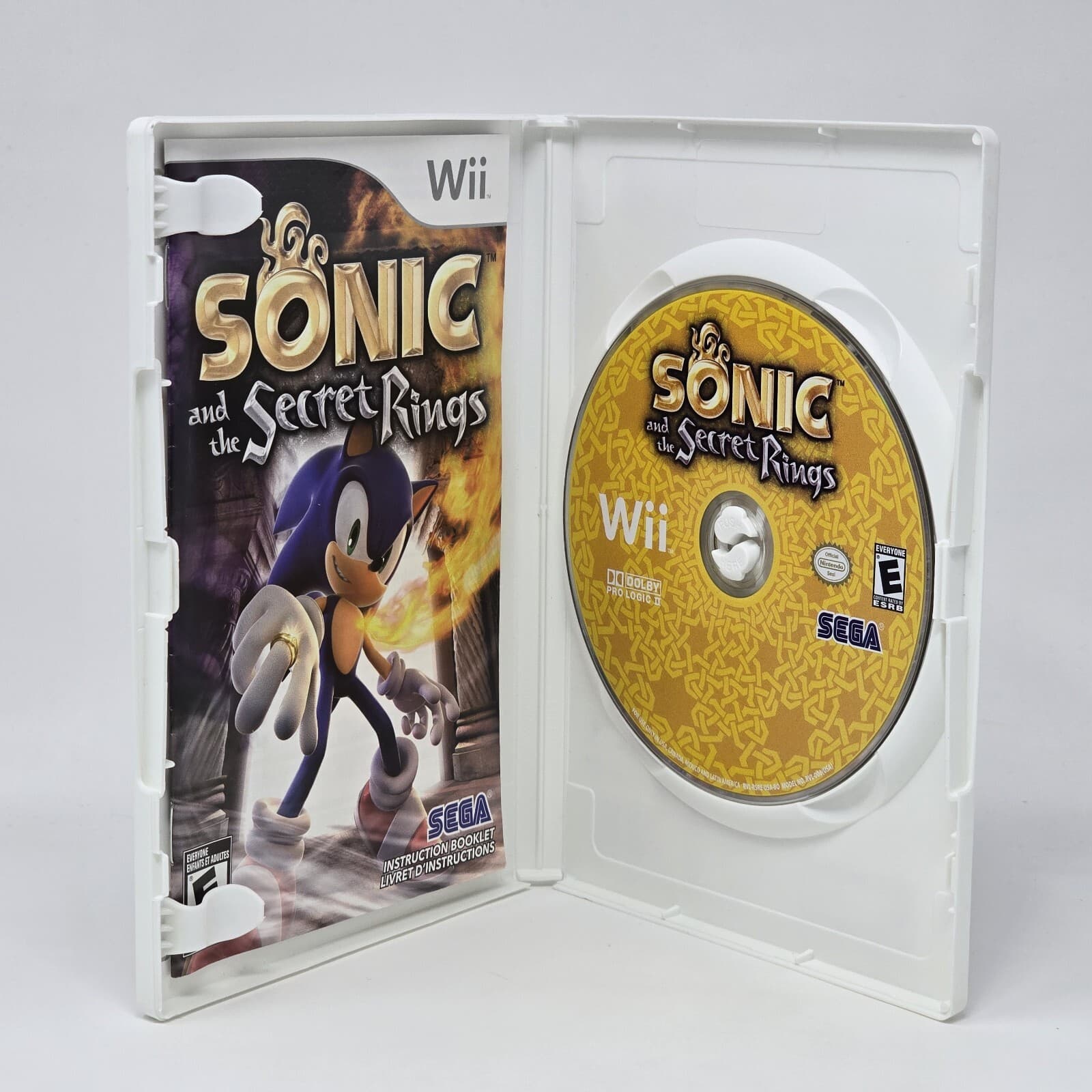 Sonic and the Secret Rings (Nintendo Wii) CIB COMPLETE & TESTED - Thumbnail 2
