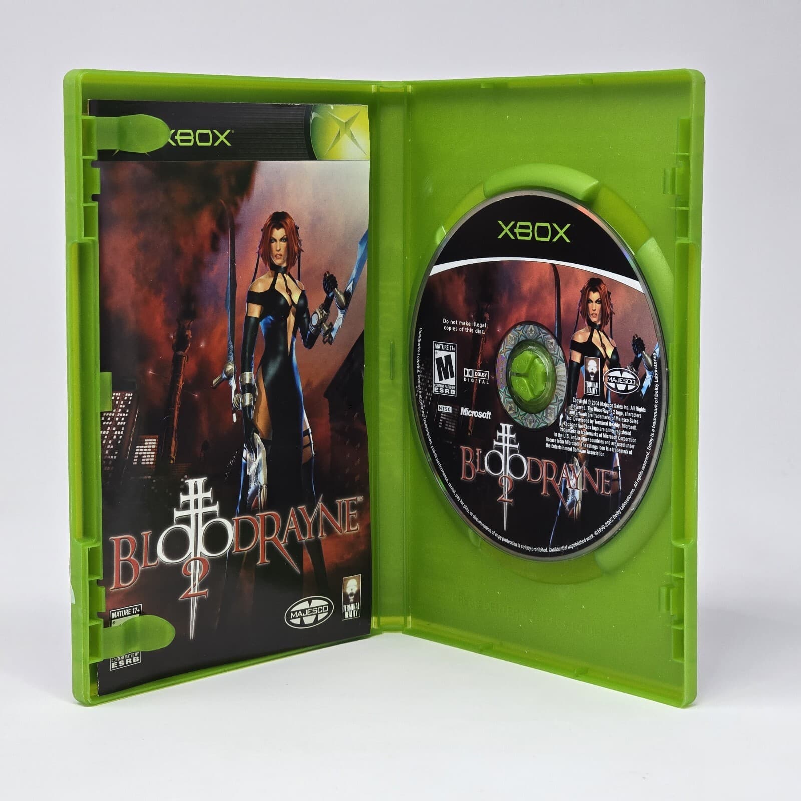 BloodRayne Blood Rayne 2 (Original Xbox) CIB COMPLETE & TESTED - Thumbnail 2