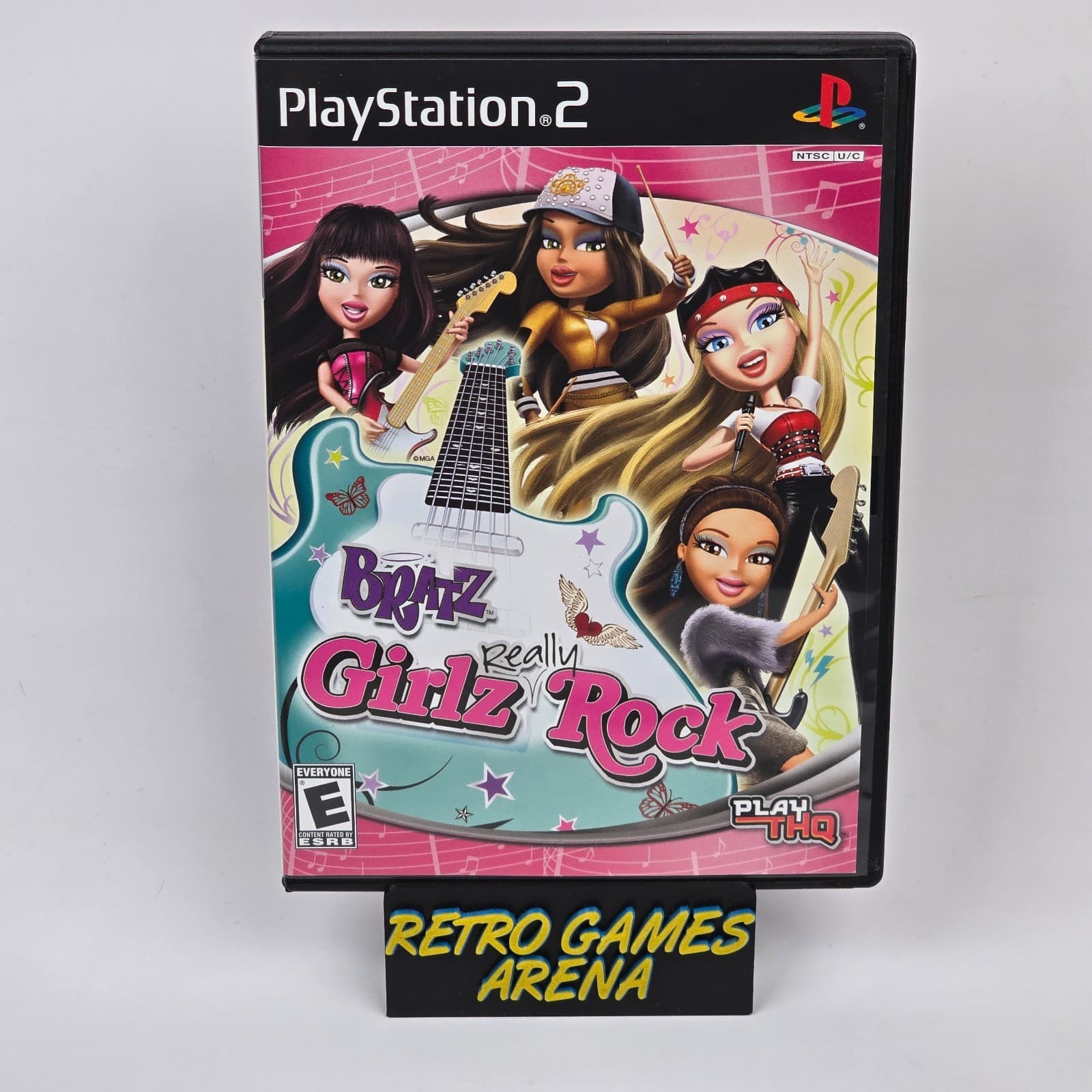 Bratz: Girlz Really Rock (PlayStation 2 PS2) Case & Disc