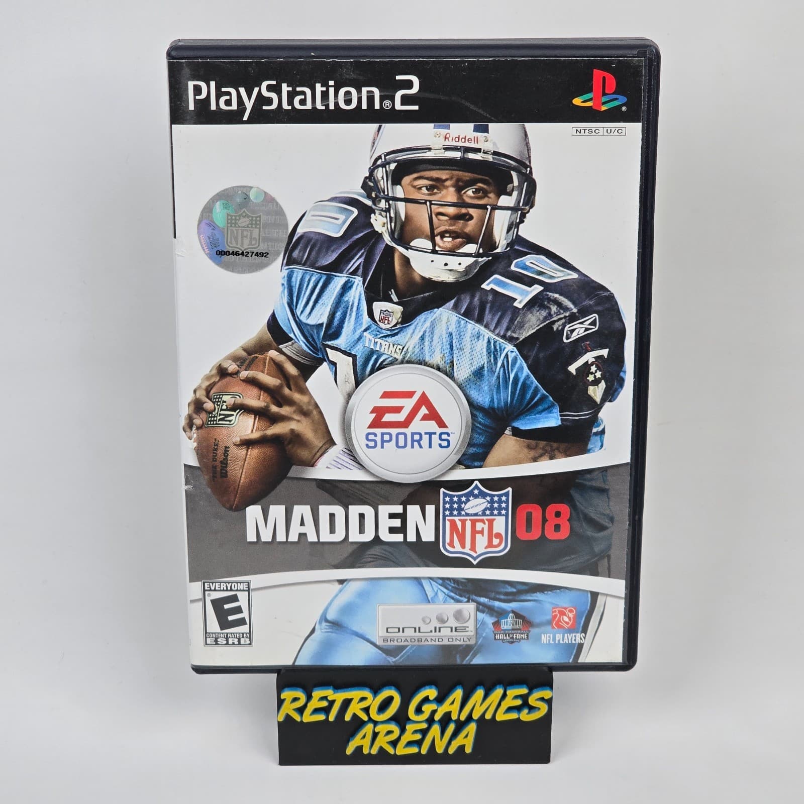 Madden NFL 08 (PlayStation 2 PS2) Case & Disc