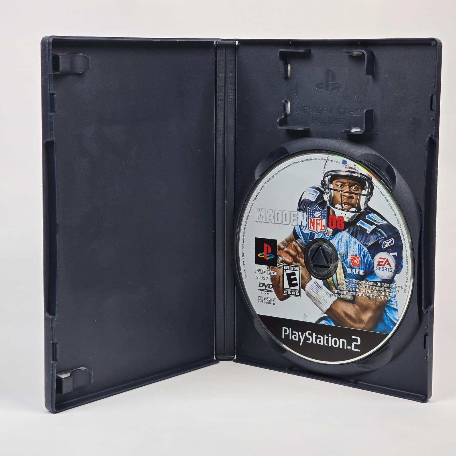 Madden NFL 08 (PlayStation 2 PS2) Case & Disc - Thumbnail 2