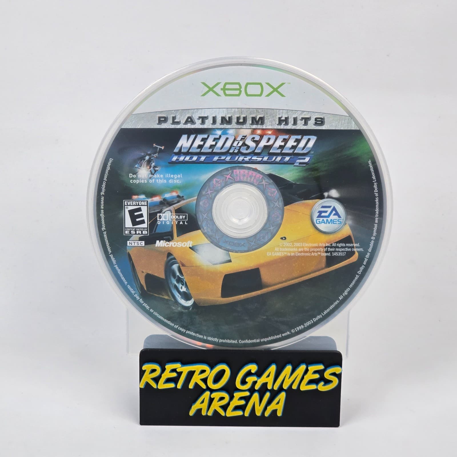 Need for Speed: Hot Pursuit 2 (Original Xbox) Platinum Hits Disc