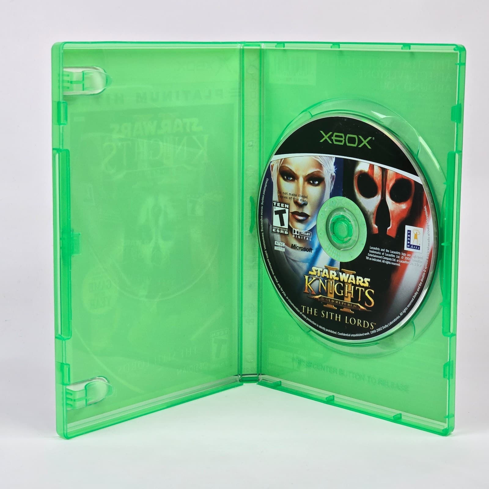 Star Wars: Knights of the Old Republic II 2 (Original Xbox) Platinum Case & Disc - Thumbnail 2