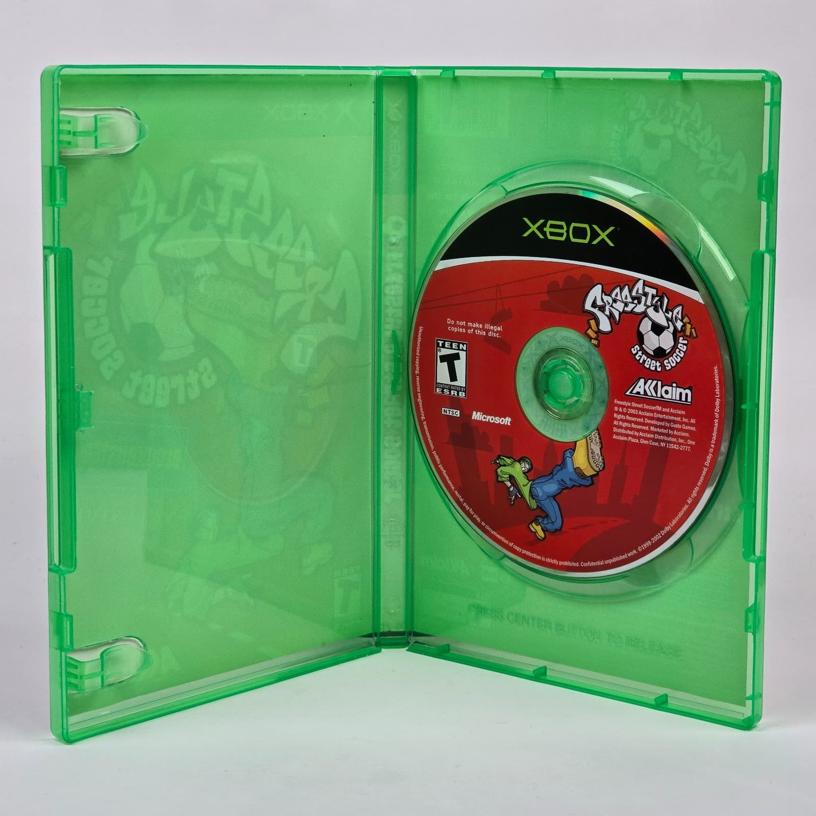 Freestyle Street Soccer: Blockbuster Exclusive (Original Xbox) Case & Disc - Thumbnail 2