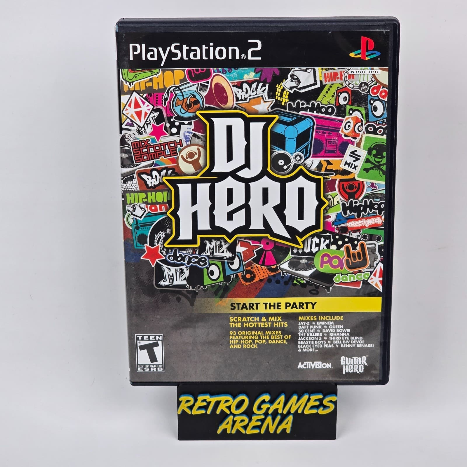 DJ Hero (PlayStation 2 PS2) CIB COMPLETE