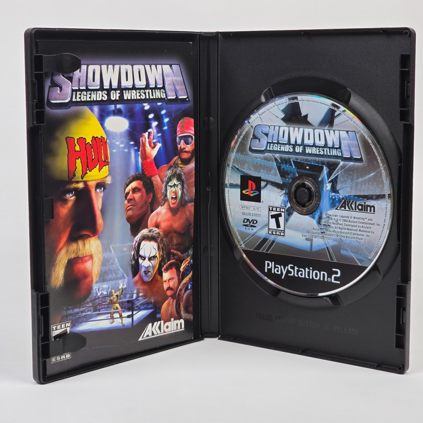 Showdown: Legends of Wrestling (PlayStation 2 PS2) CIB COMPLETE - Thumbnail 2