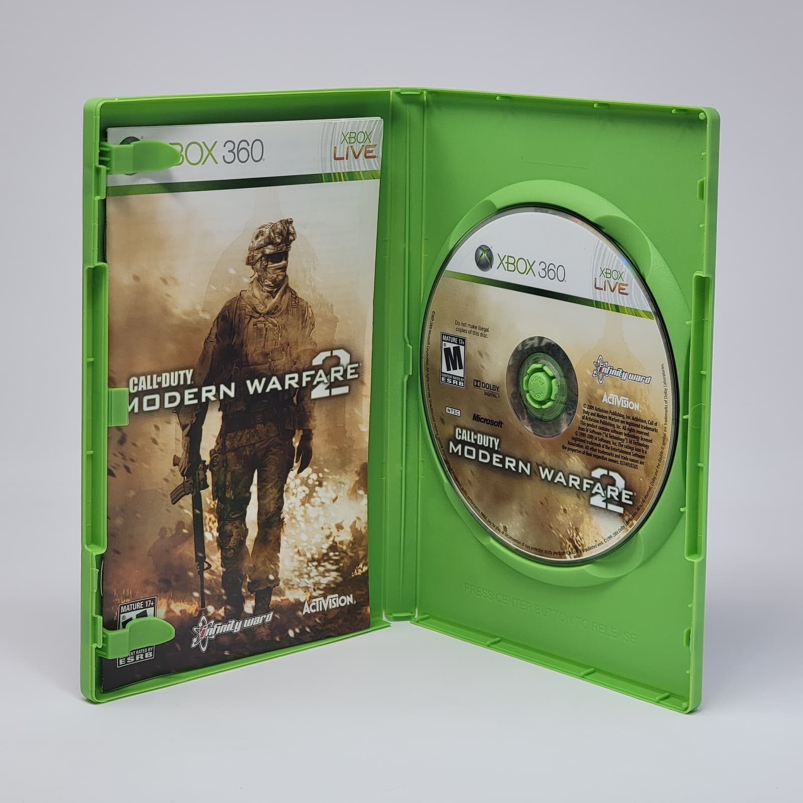 Call Of Duty: Modern Warfare 2 (Xbox 360) CIB COMPLETE & TESTED - Thumbnail 2