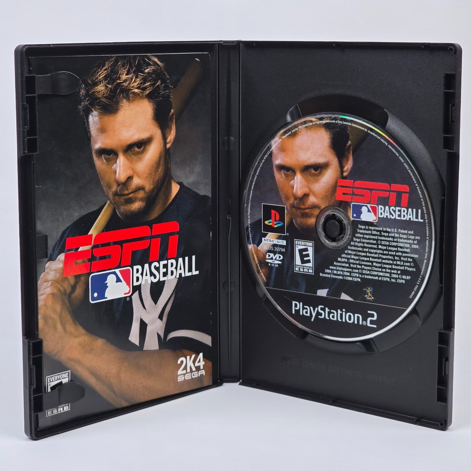 ESPN MLB Baseball 2K4 (PlayStation 2 PS2) CIB COMPLETE - Thumbnail 2