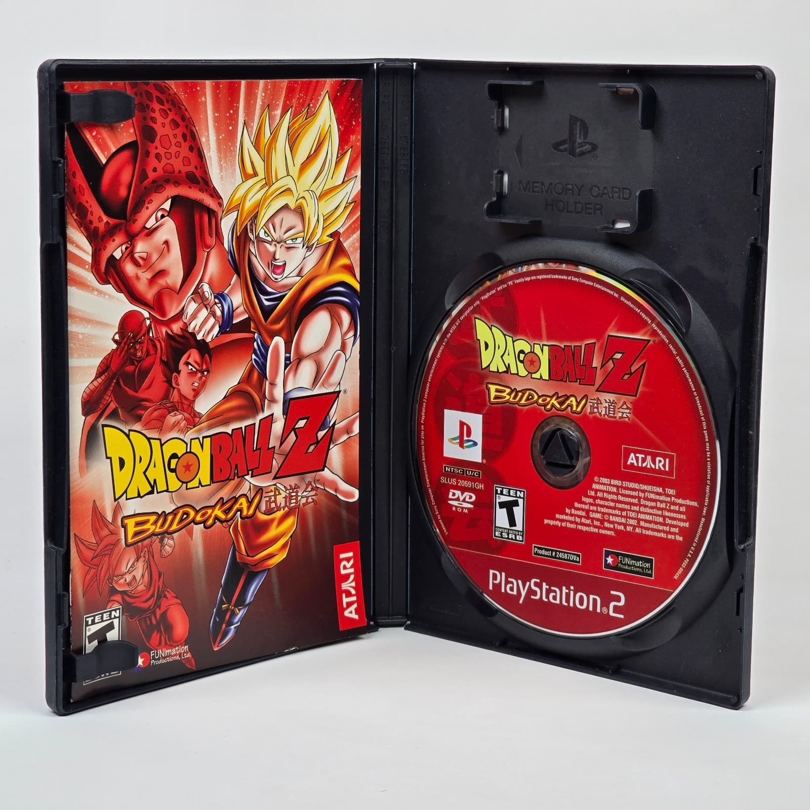 Dragon Ball Z: Budokai (PlayStation 2 PS2) Greatest Hits CIB COMPLETE - Thumbnail 2