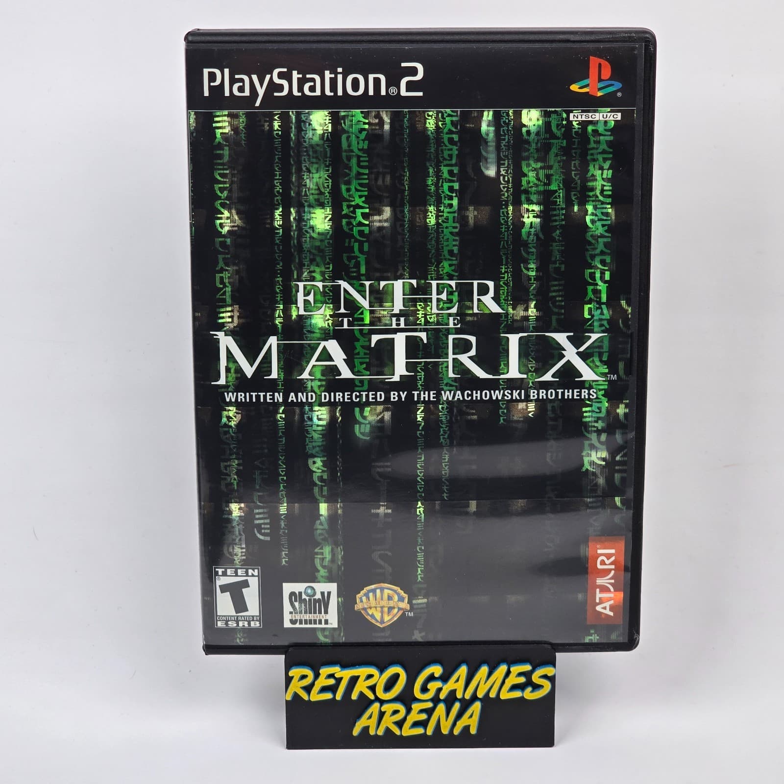 Enter the Matrix (PlayStation 2 PS2) Black Label CIB COMPLETE