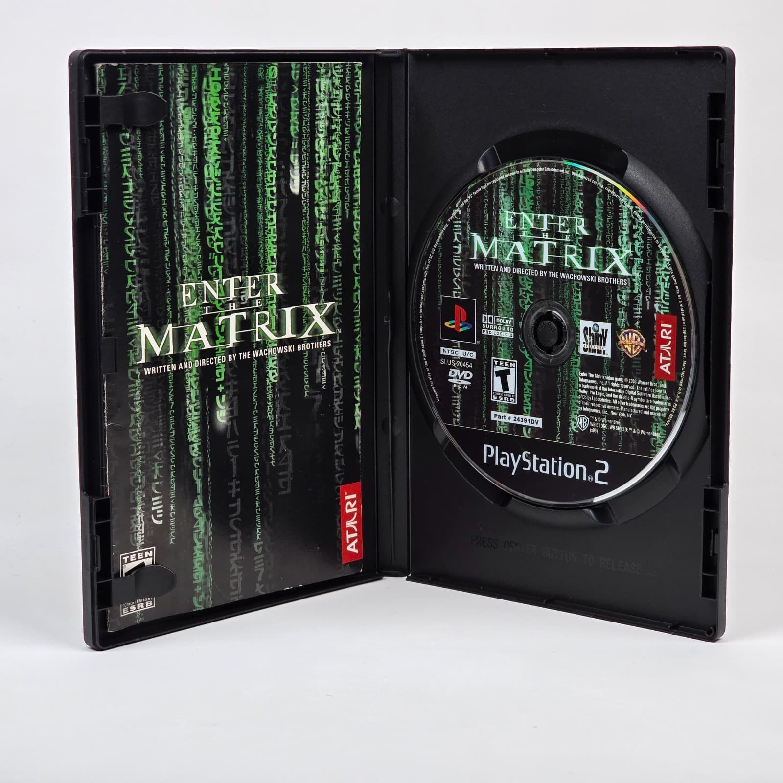 Enter the Matrix (PlayStation 2 PS2) Black Label CIB COMPLETE - Thumbnail 2