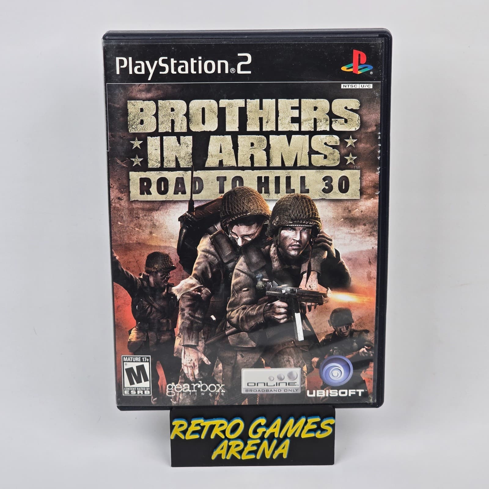 Brothers in Arms: Road to Hill 30 (PlayStation 2 PS2) Black Label CIB COMPLETE