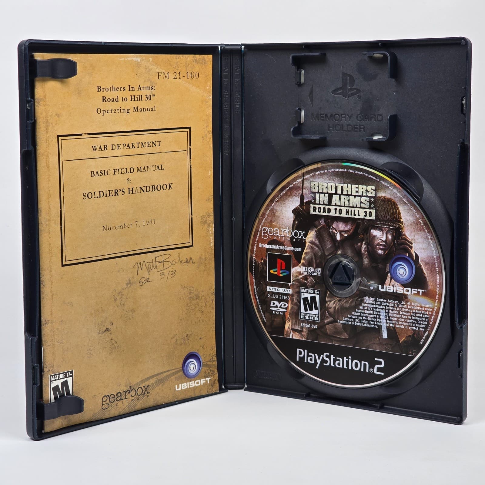 Brothers in Arms: Road to Hill 30 (PlayStation 2 PS2) Black Label CIB COMPLETE - Thumbnail 2