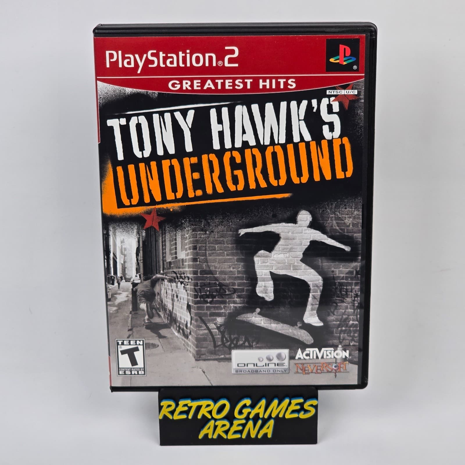 Tony Hawk's Underground (PlayStation 2 PS2) Greatest Hits CIB COMPLETE