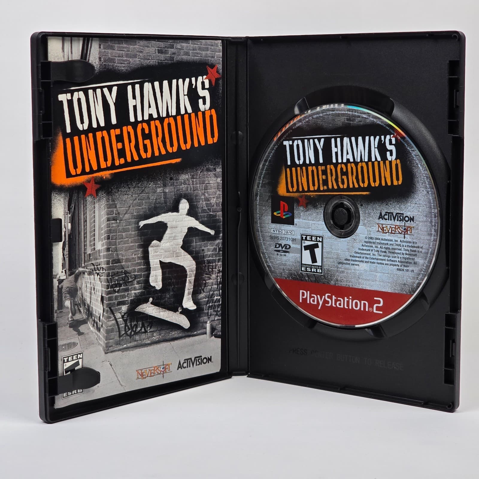 Tony Hawk's Underground (PlayStation 2 PS2) Greatest Hits CIB COMPLETE - Thumbnail 2
