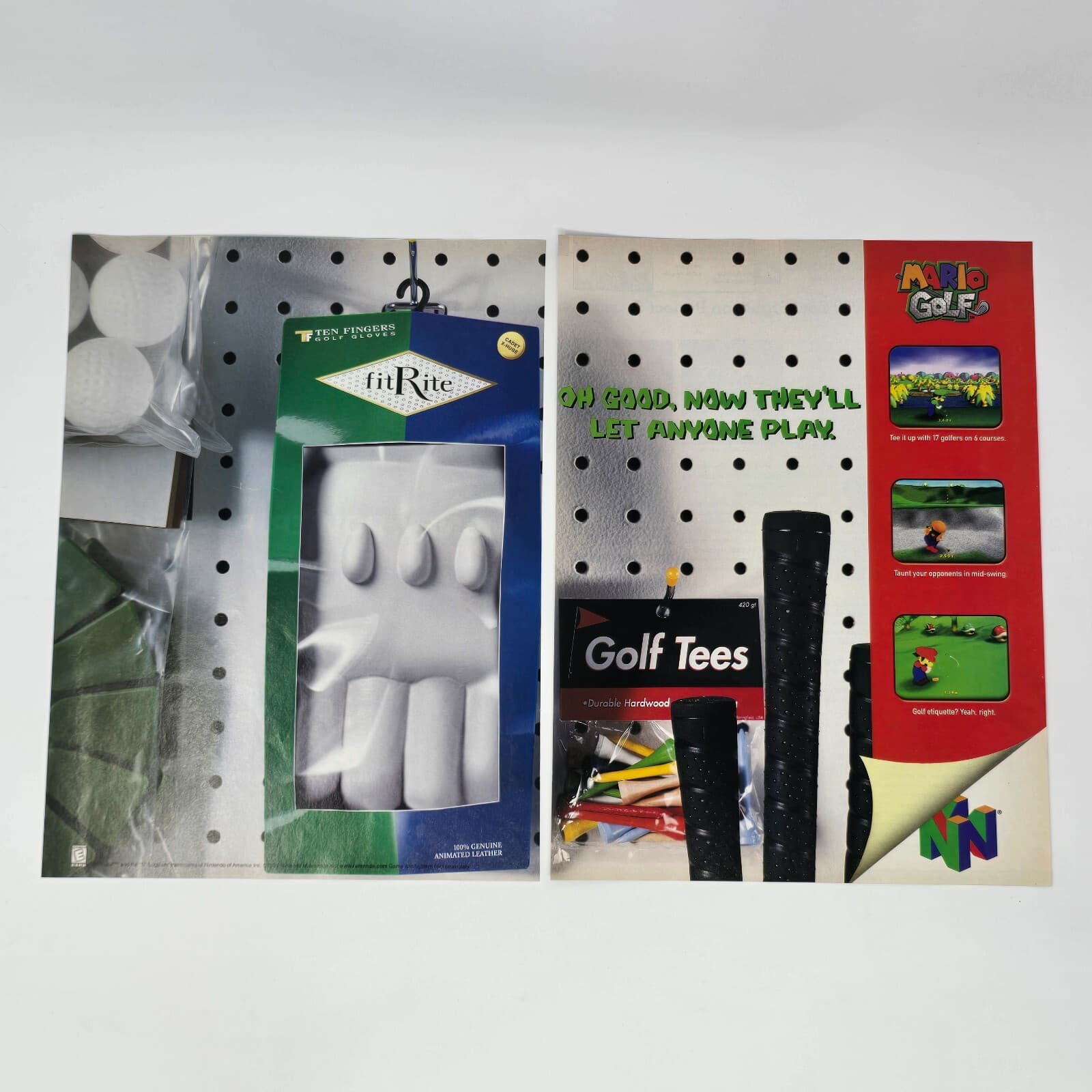 Mario Golf Nintendo 64 N64 Oh Good Print Ad/Poster Promo Art