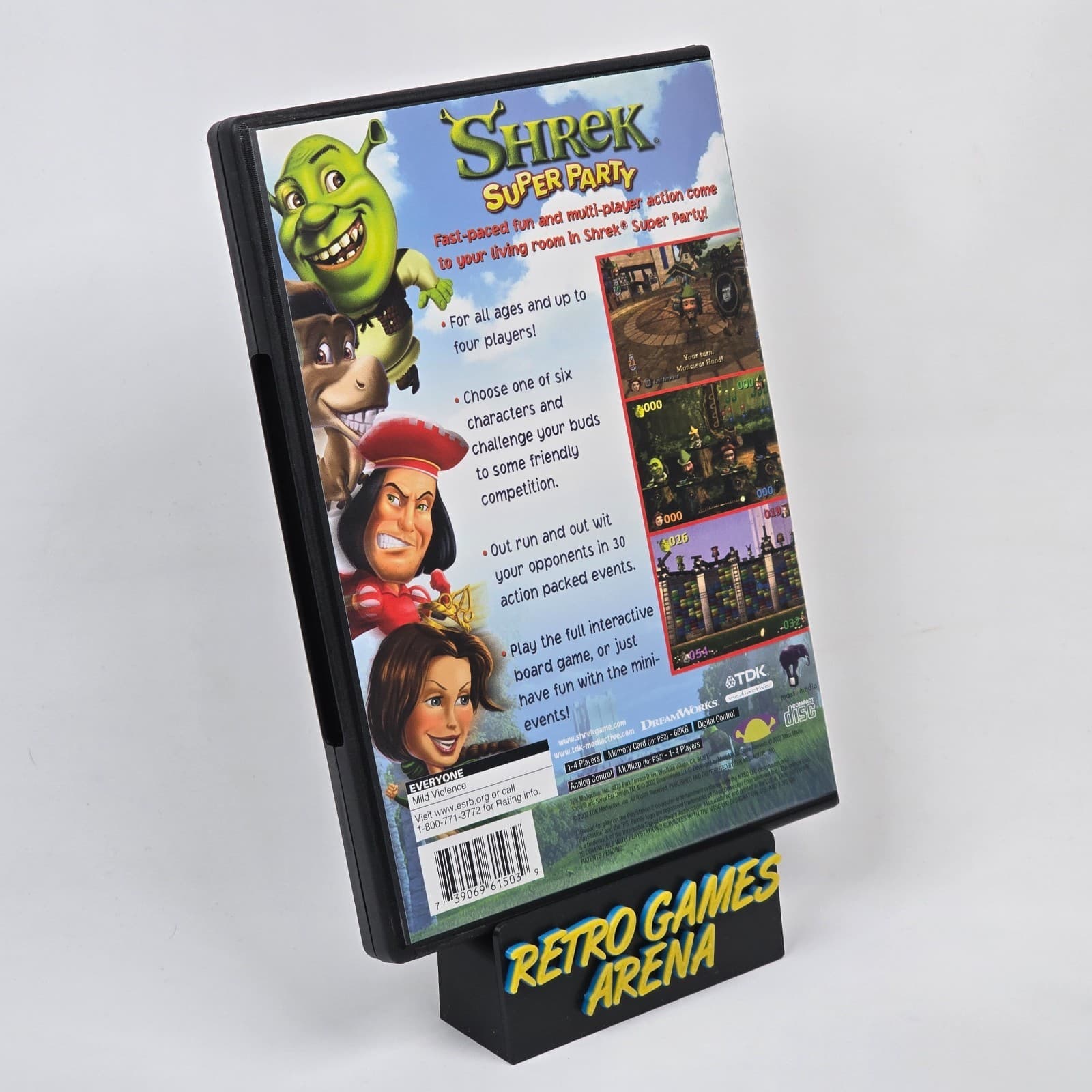 💿REFURBISHED Shrek: Super Party (PlayStation 2 PS2) CIB COMPLETE💿 - Thumbnail 4