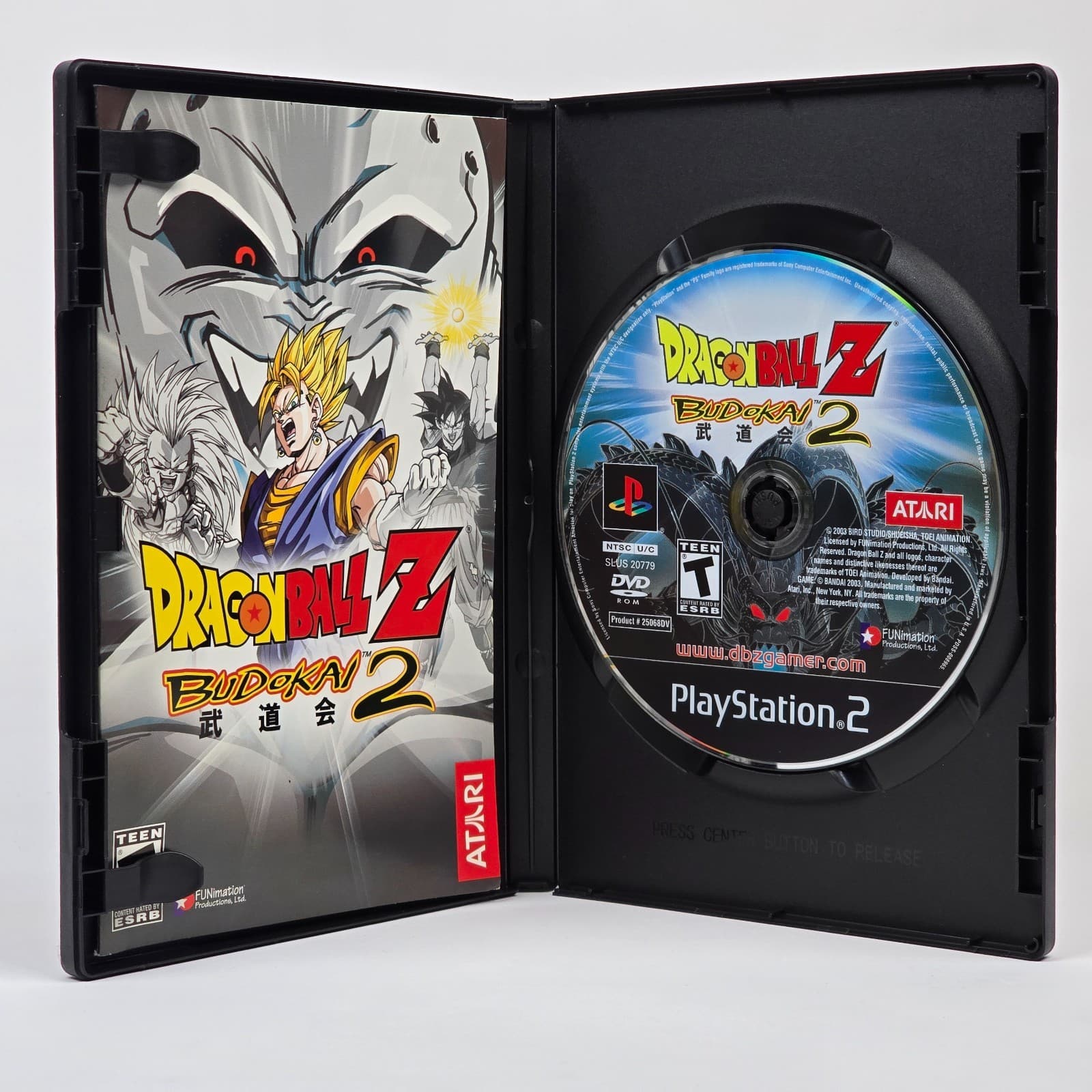 💿REFURBISHED Dragon Ball Z: Budokai 2 (PlayStation 2 PS2) BL CIB COMPLETE💿 - Thumbnail 2