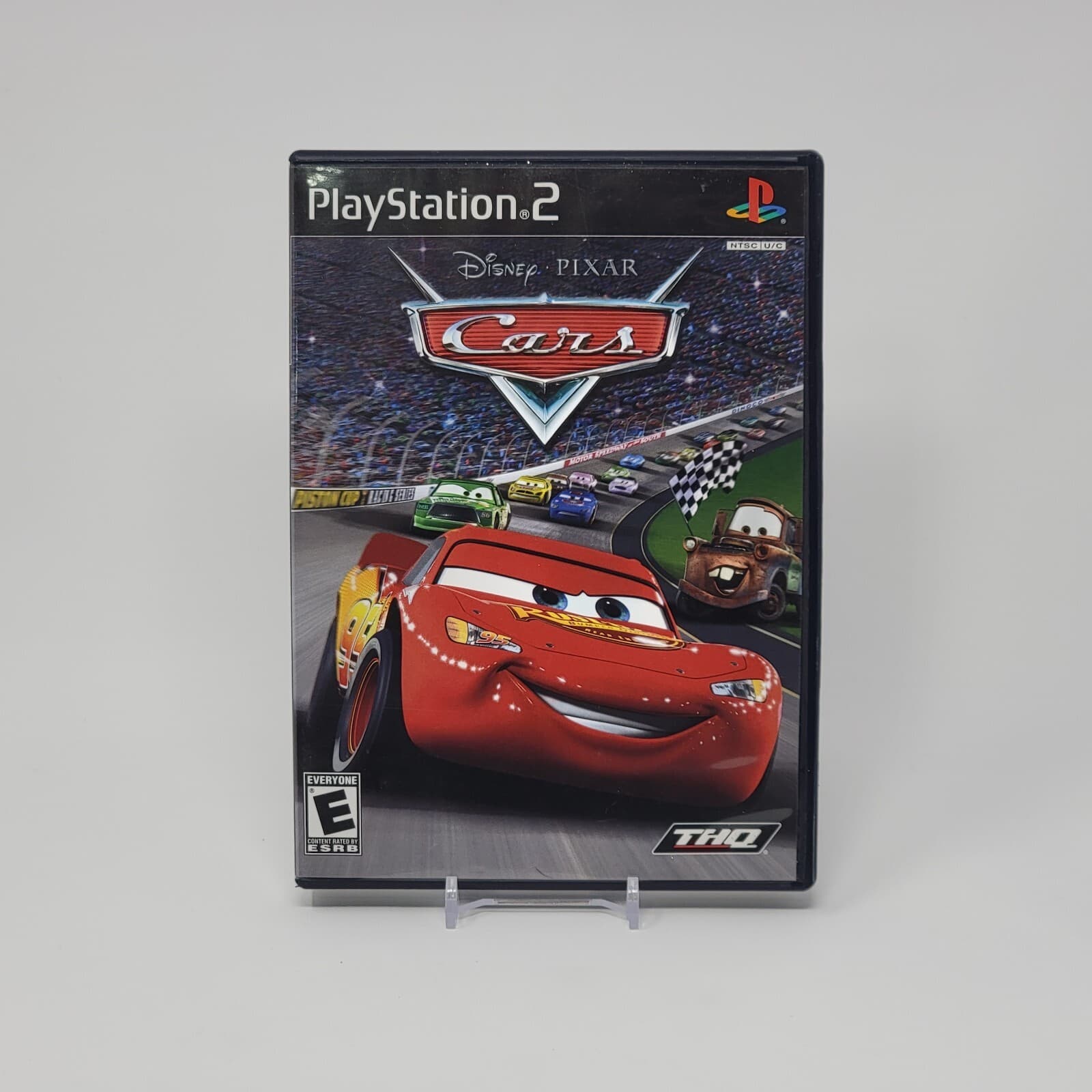 Disney Pixar Cars (PlayStation 2 PS2) Black Label CIB COMPLETE & TESTED