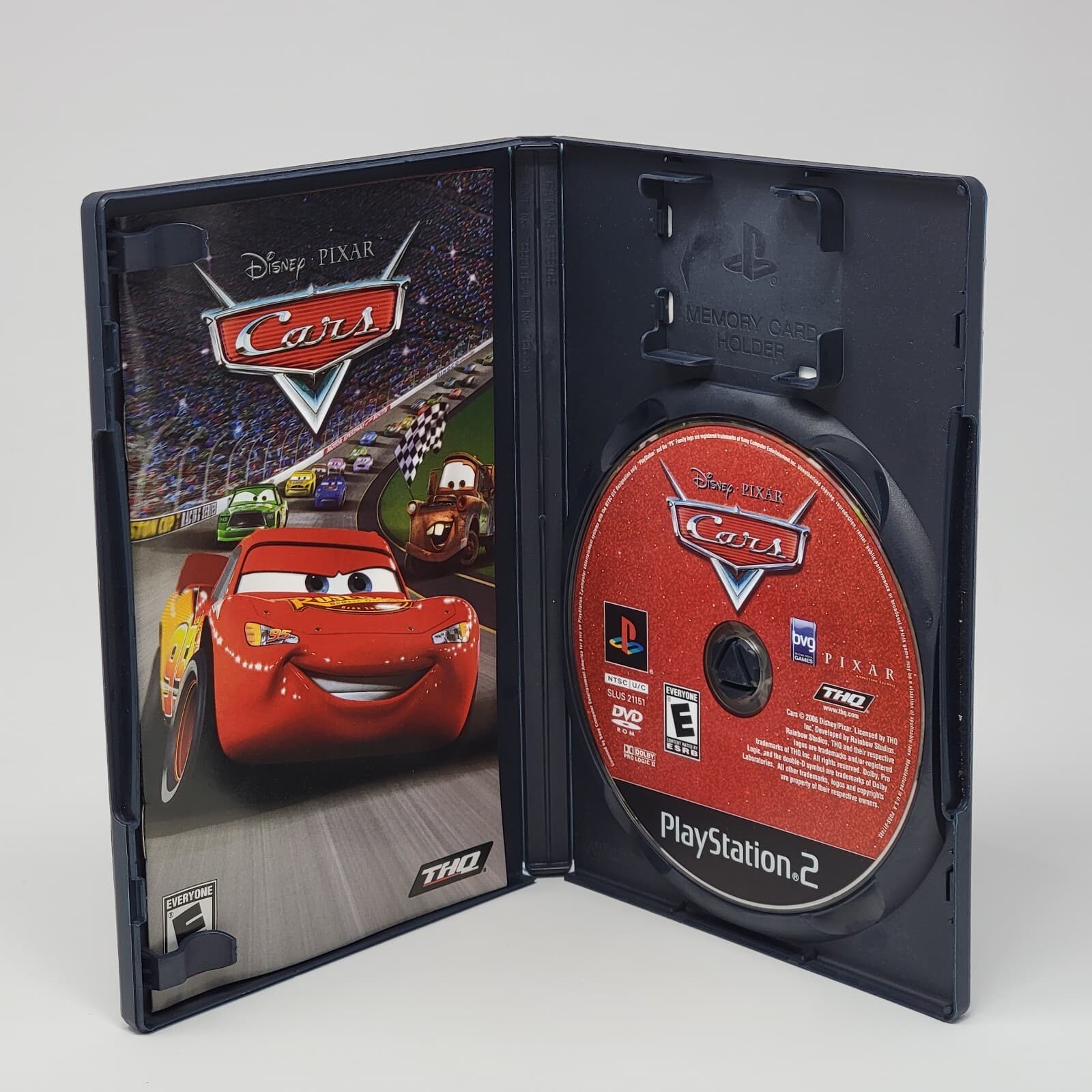Disney Pixar Cars (PlayStation 2 PS2) Black Label CIB COMPLETE & TESTED - Thumbnail 2