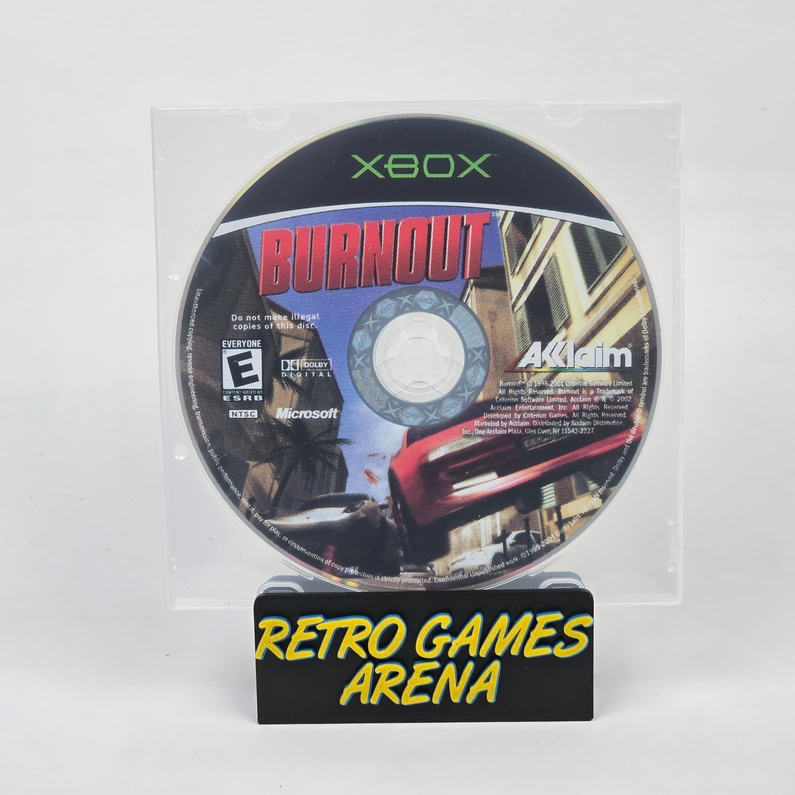 Burnout (Original Xbox) Disc TESTED